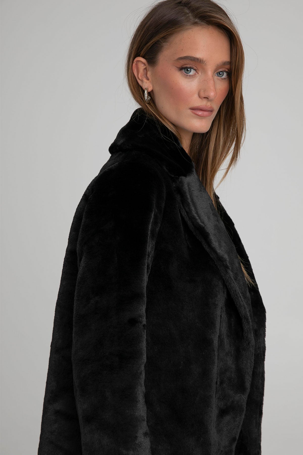 Hetrego Zoe Peluş Manto-Libas Trendy Fashion Store