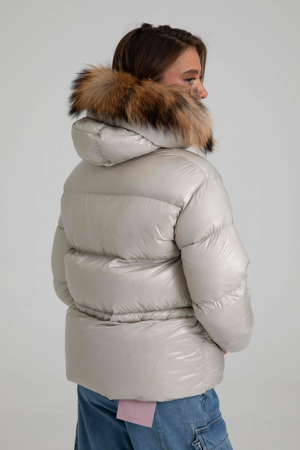 Hetrego Shea Kürklü Kapüşonlu Puffer Mont-Libas Trendy Fashion Store