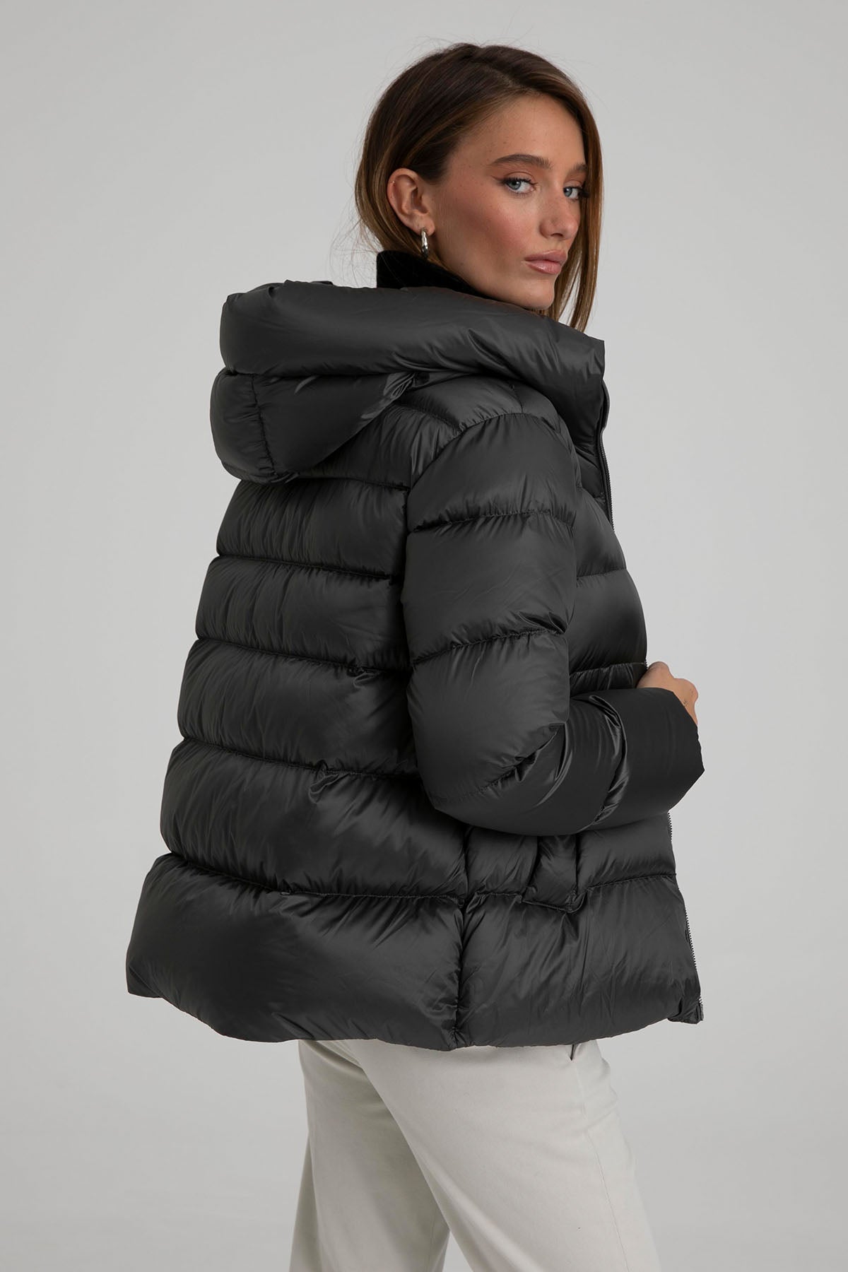 Hetrego Adley Kapüşonlu Puffer Mont-Libas Trendy Fashion Store