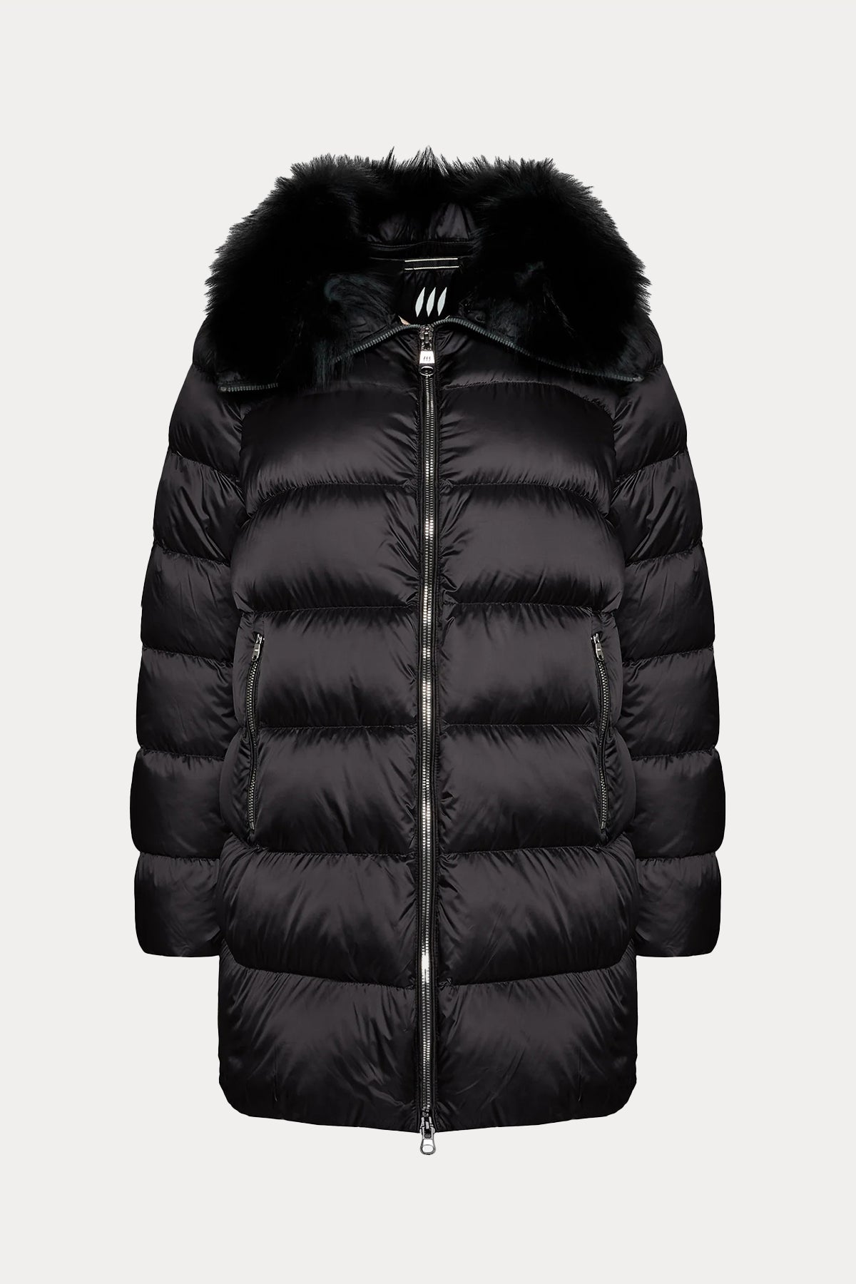 Hetrego Sena Yakası Kürklü Puffer Mont-Libas Trendy Fashion Store