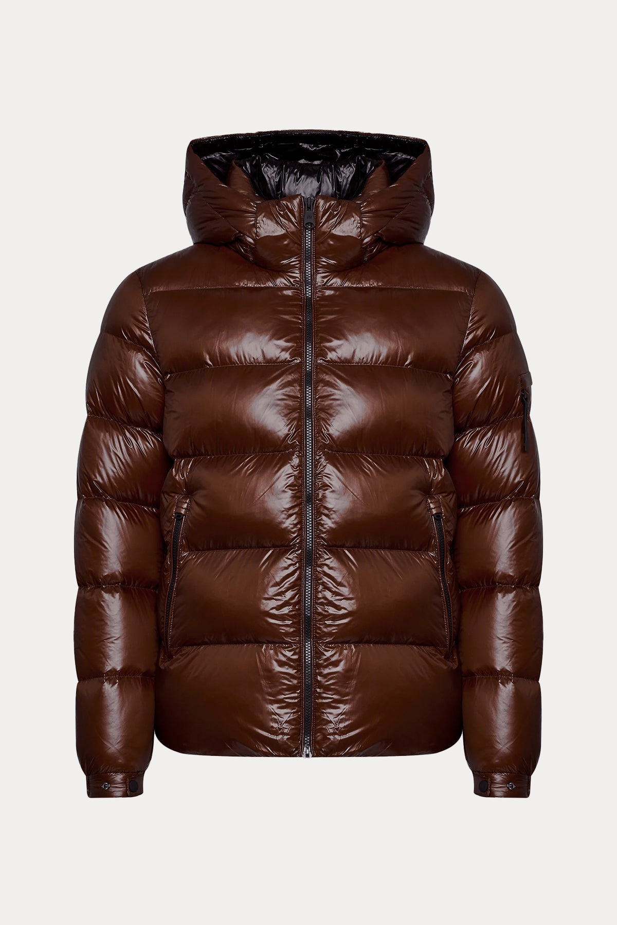 Hetrego Scott Kapüşonlu Parlak Puffer Mont-Libas Trendy Fashion Store