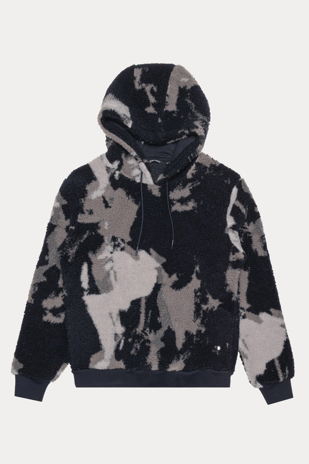 Antony Morato Kapüşonlu Desenli Polar Sweatshirt-Libas Trendy Fashion Store