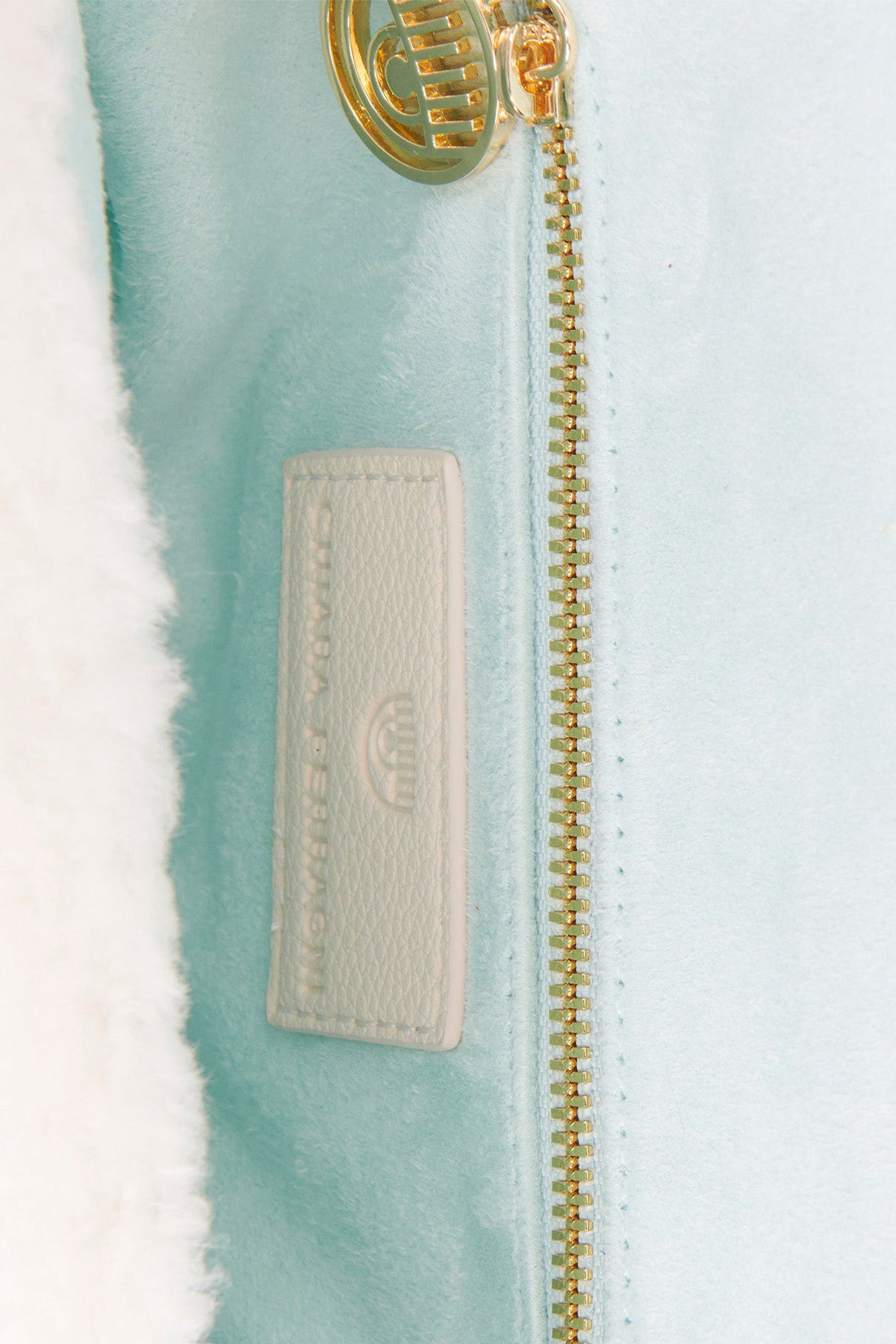 Chiara Ferragni Göz Logolu Peluş Omuz Çantası-Libas Trendy Fashion Store