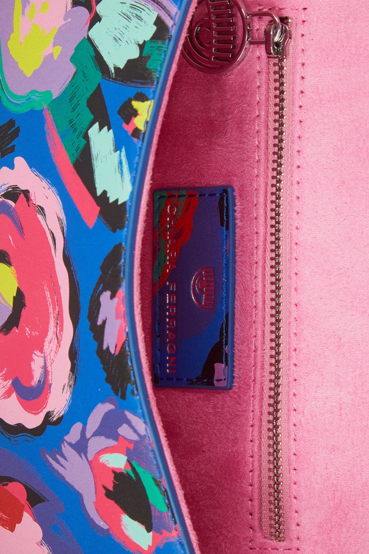 Chiara Ferragni Renkli Desenli Göz Logolu Omuz Çantası-Libas Trendy Fashion Store