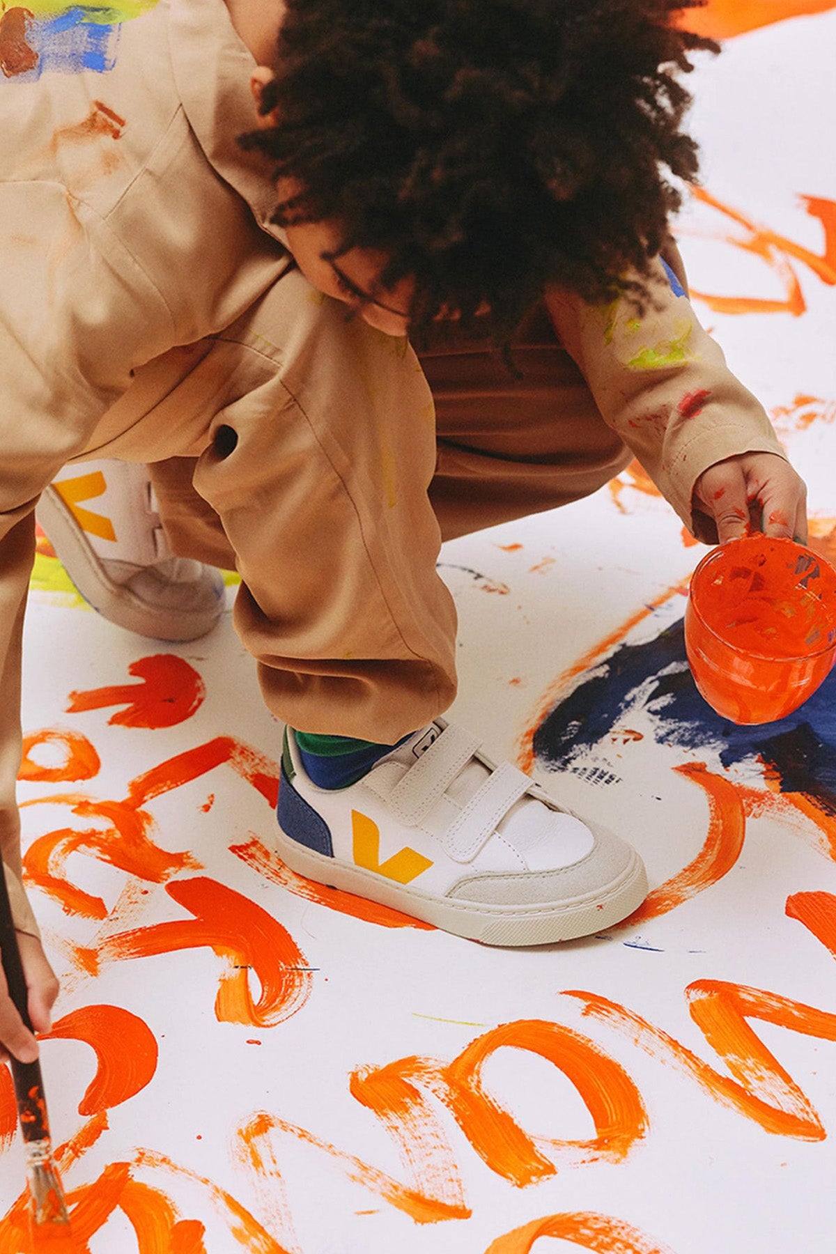 Veja Kids Unisex Çocuk Deri Sneaker Ayakkabı-Libas Trendy Fashion Store