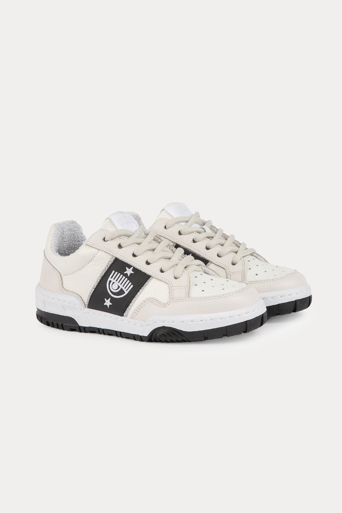 Chiara Ferragni Göz Logolu Deri Sneaker Ayakkabı-Libas Trendy Fashion Store