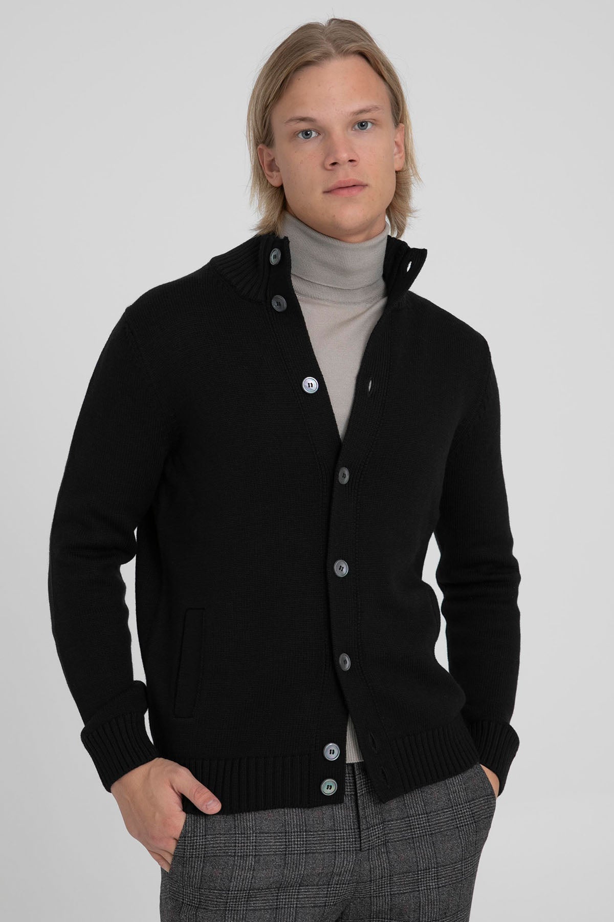 Gran Sasso Örgü Yün Triko Ceket-Libas Trendy Fashion Store