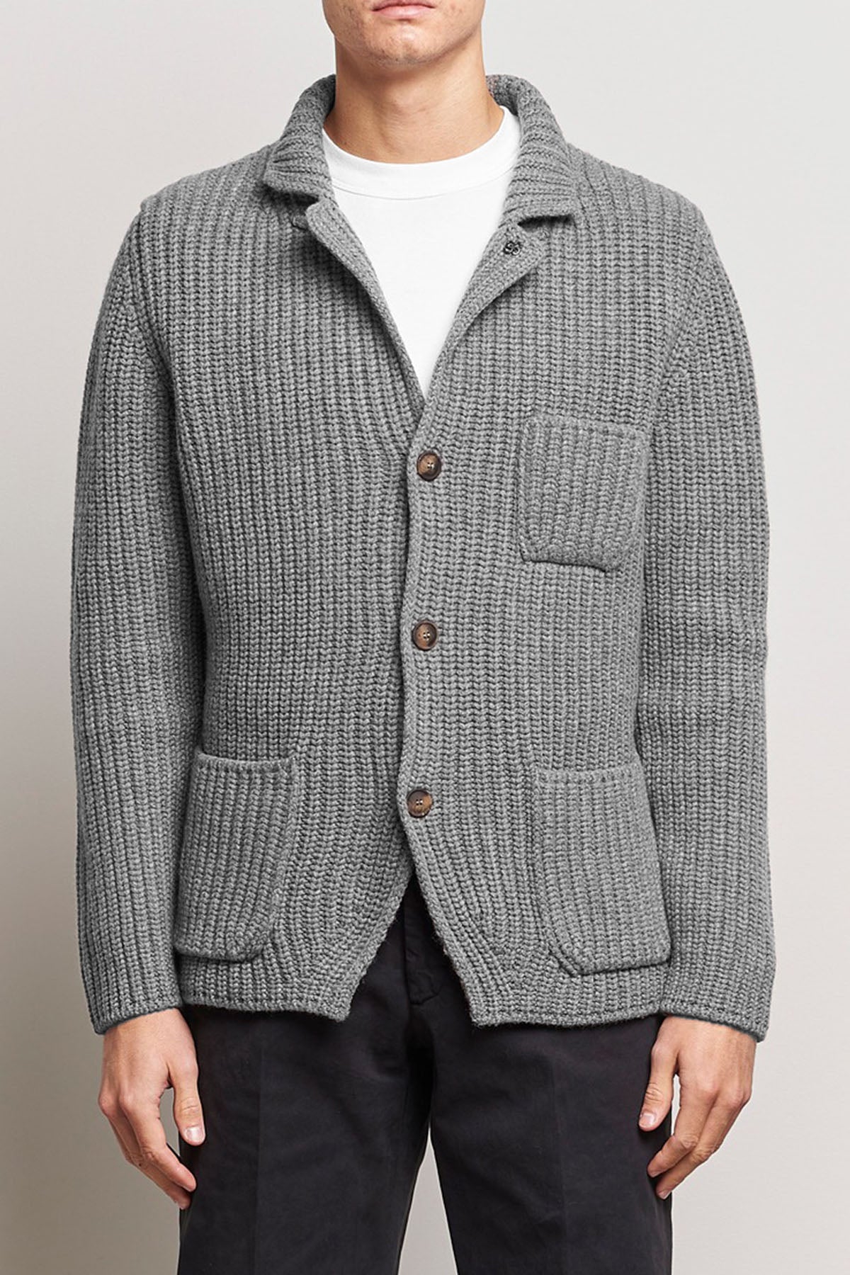 Gran Sasso Örgü Yün Triko Ceket-Libas Trendy Fashion Store