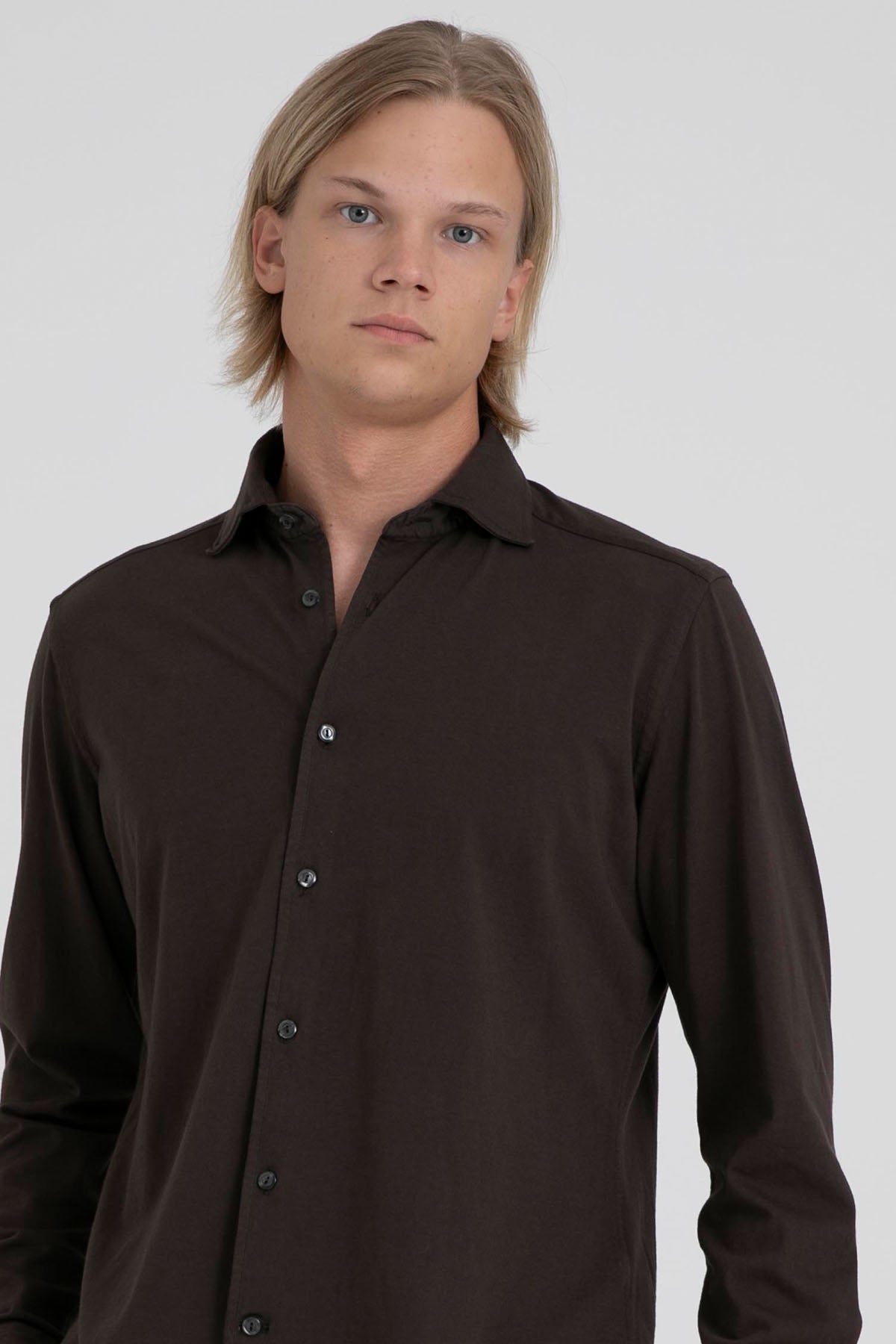 Tintoria Mattei Klasik Yaka Gömlek-Libas Trendy Fashion Store