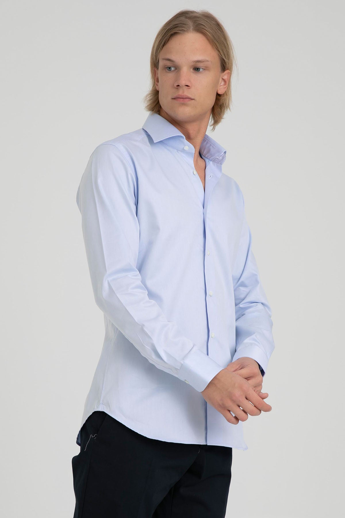 Tintoria Mattei Klasik Yaka Gömlek-Libas Trendy Fashion Store