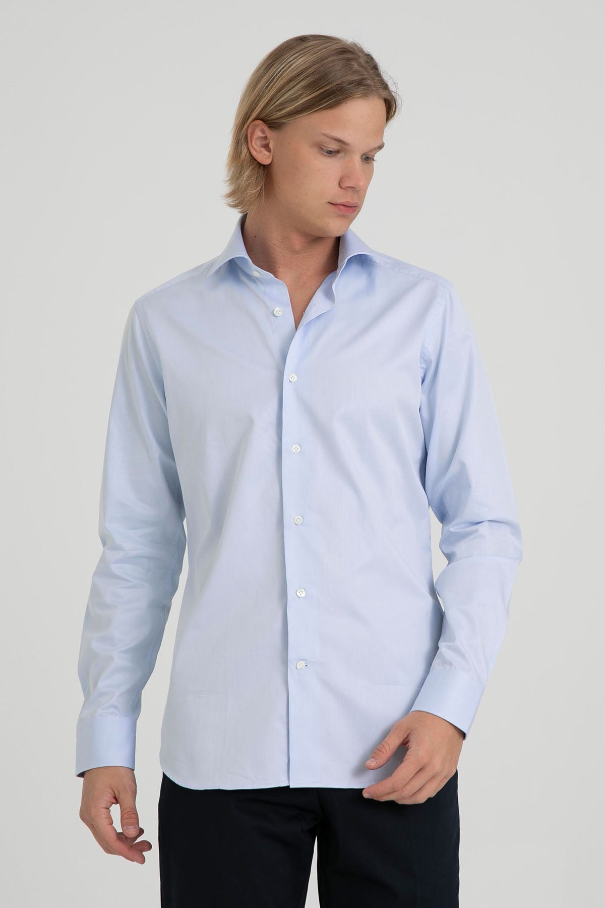 Tintoria Mattei Klasik Yaka Gömlek-Libas Trendy Fashion Store