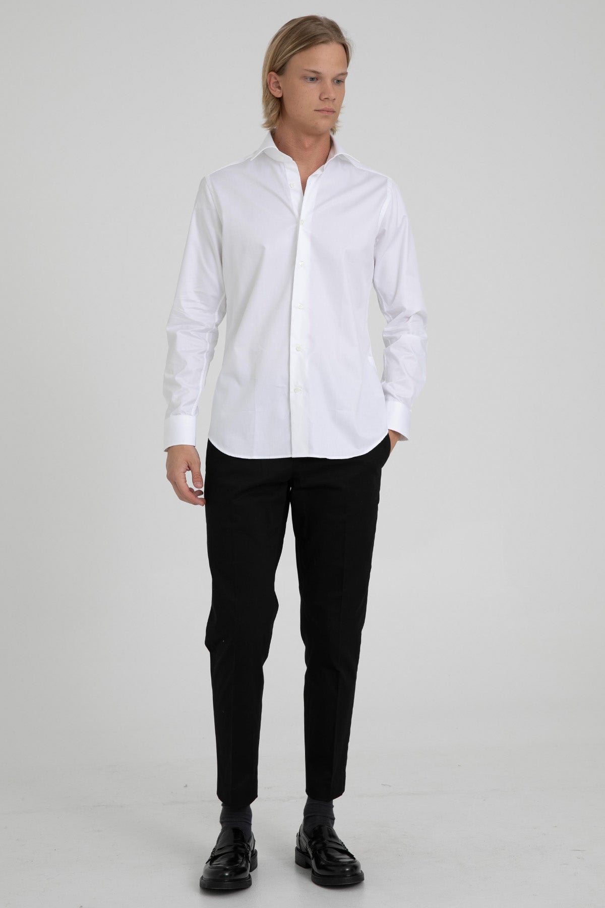 Tintoria Mattei Klasik Yaka Gömlek-Libas Trendy Fashion Store