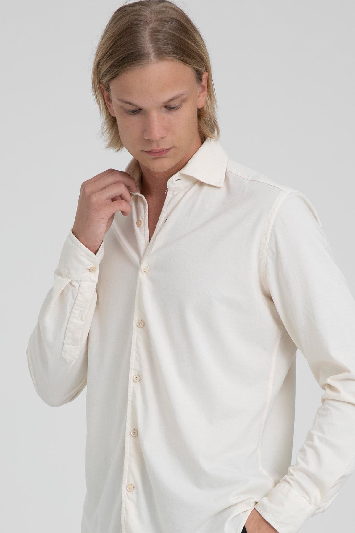 Tintoria Mattei Klasik Yaka Gömlek-Libas Trendy Fashion Store