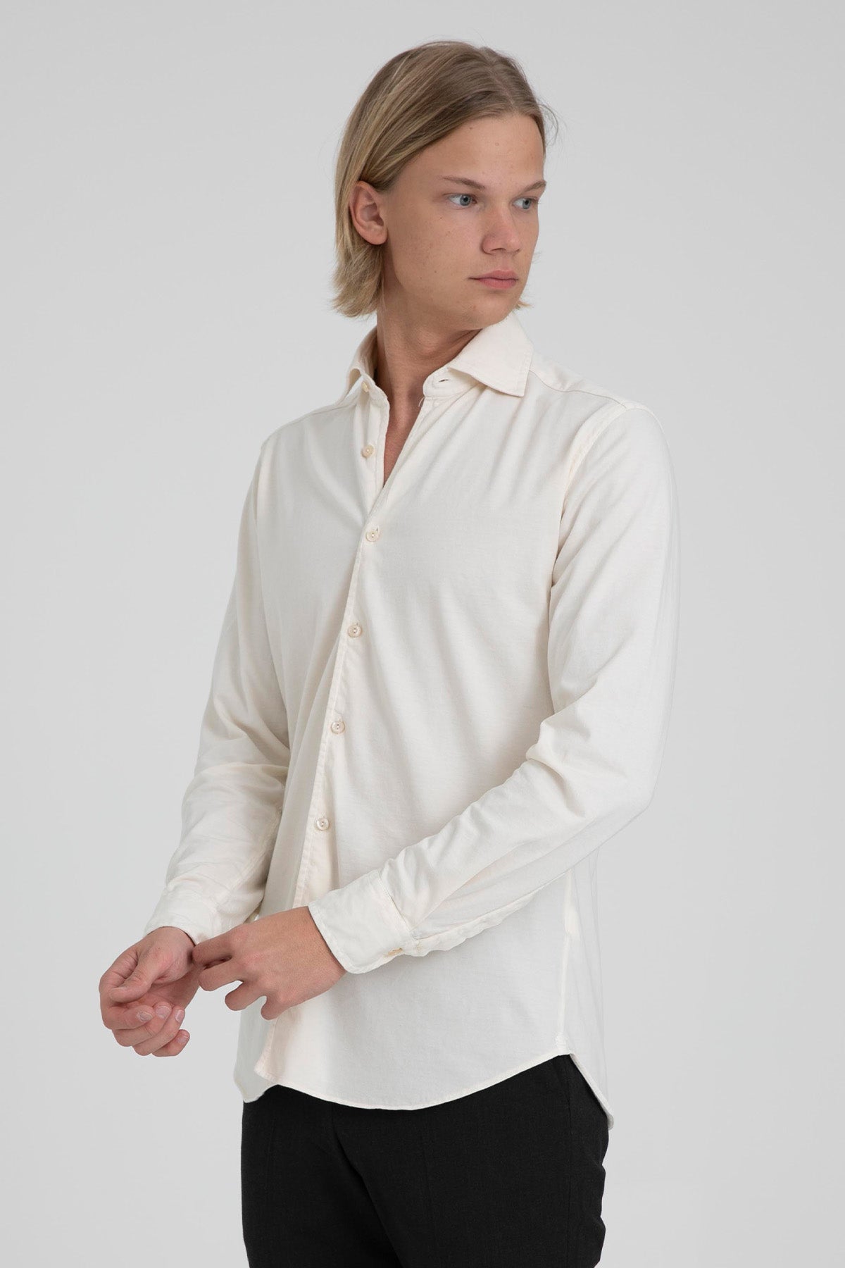 Tintoria Mattei Klasik Yaka Gömlek-Libas Trendy Fashion Store