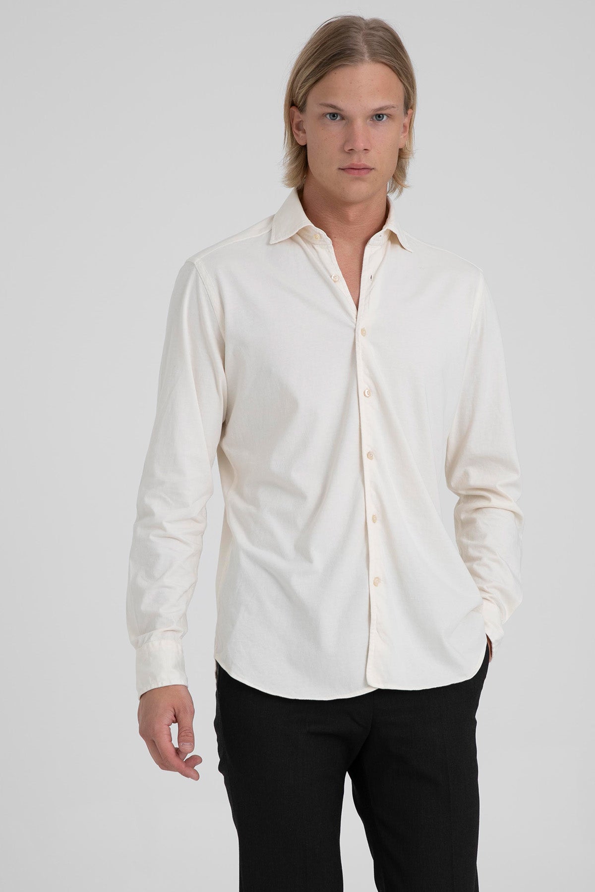 Tintoria Mattei Klasik Yaka Gömlek-Libas Trendy Fashion Store