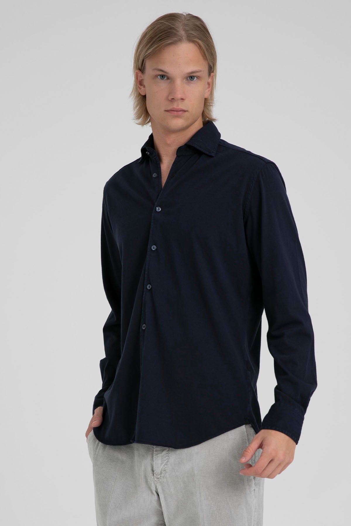 Tintoria Mattei Klasik Yaka Gömlek-Libas Trendy Fashion Store