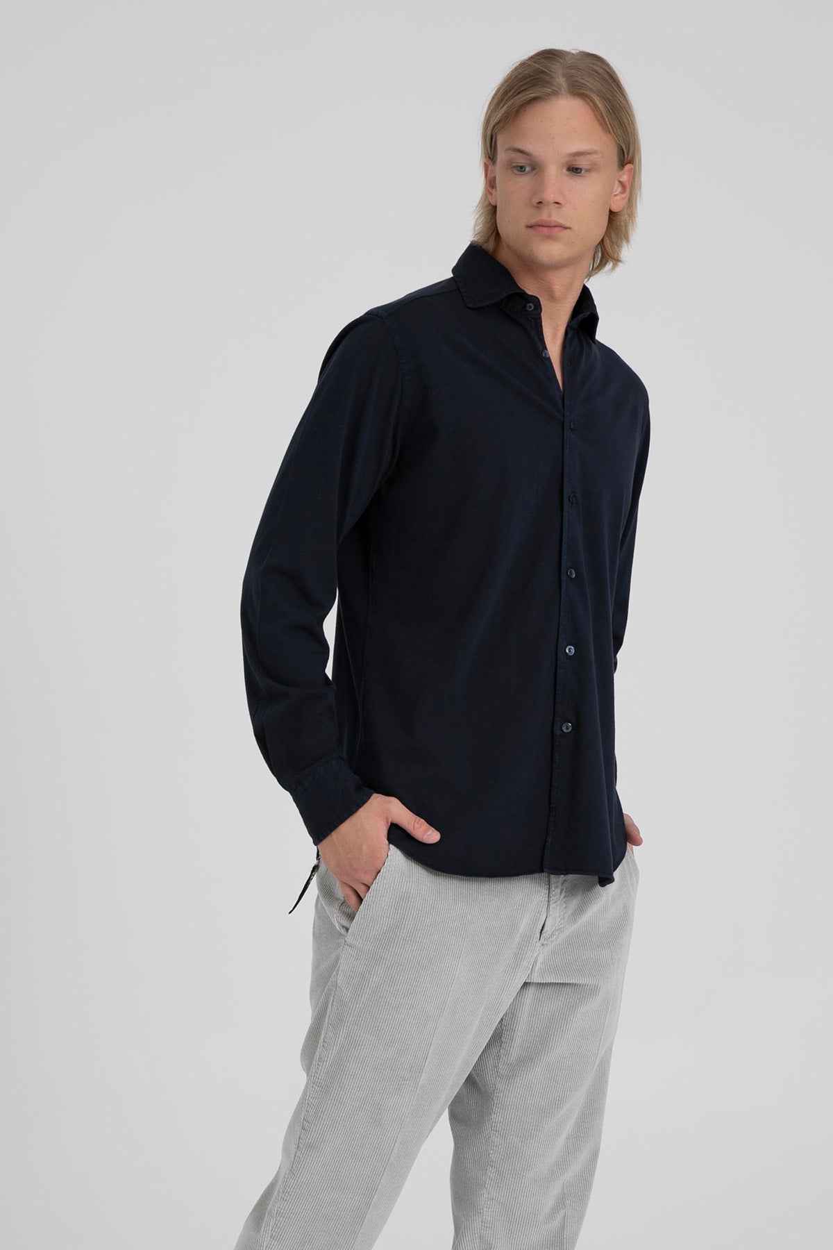 Tintoria Mattei Klasik Yaka Gömlek-Libas Trendy Fashion Store