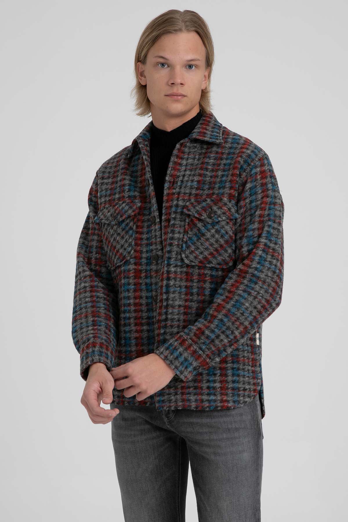 Tintoria Mattei Pötikareli Yün Ceket-Libas Trendy Fashion Store