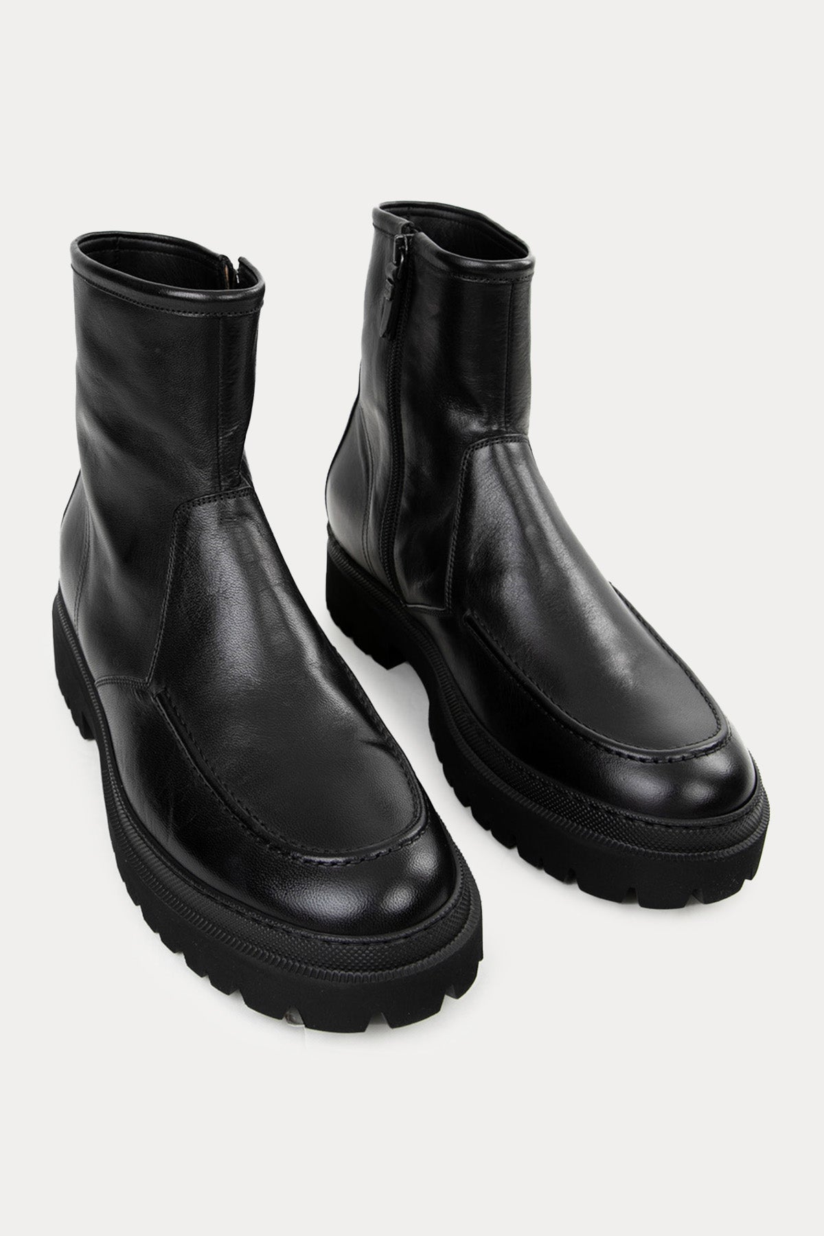 Pantanetti Fermuarlı Deri Bot-Libas Trendy Fashion Store