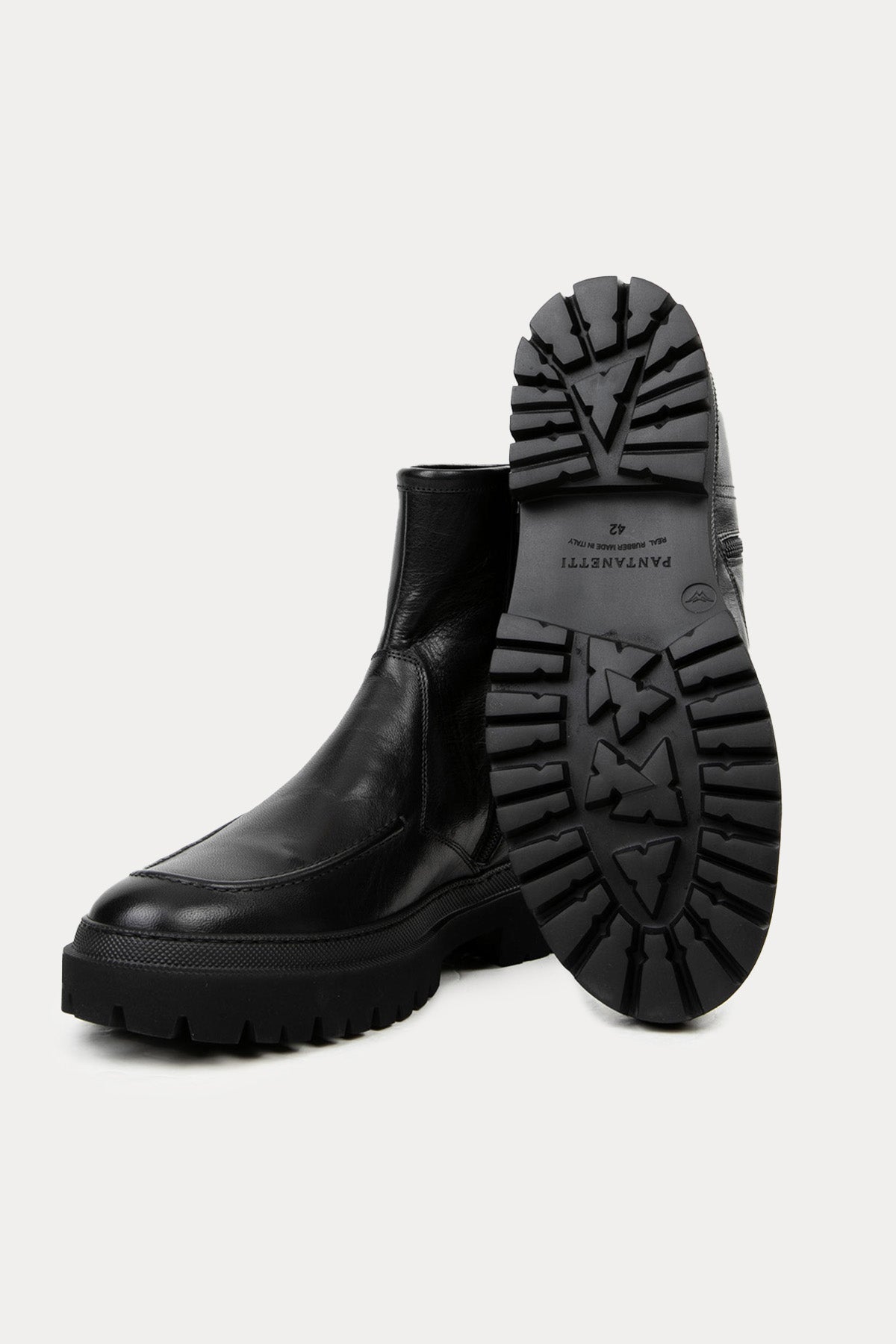 Pantanetti Fermuarlı Deri Bot-Libas Trendy Fashion Store