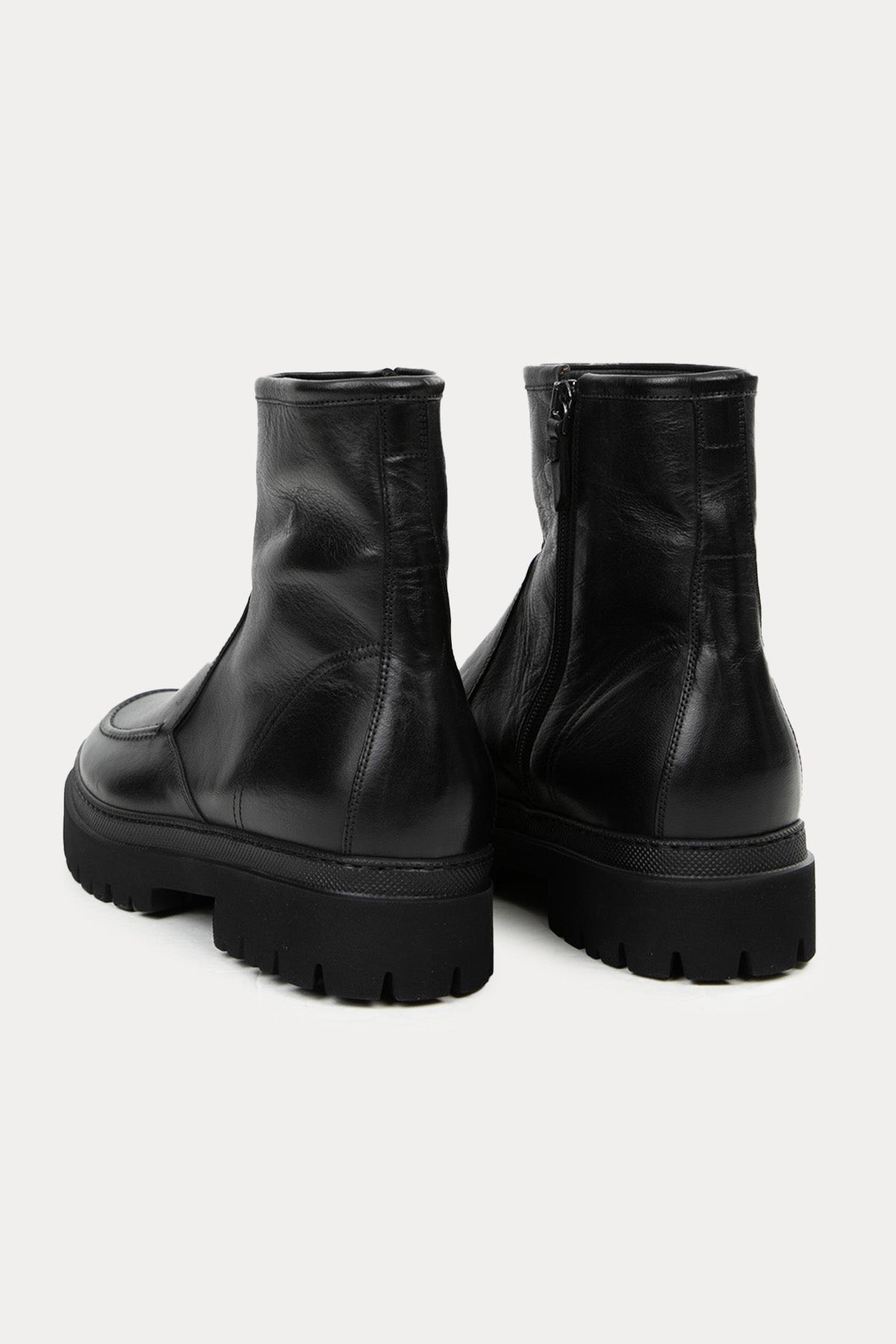 Pantanetti Fermuarlı Deri Bot-Libas Trendy Fashion Store