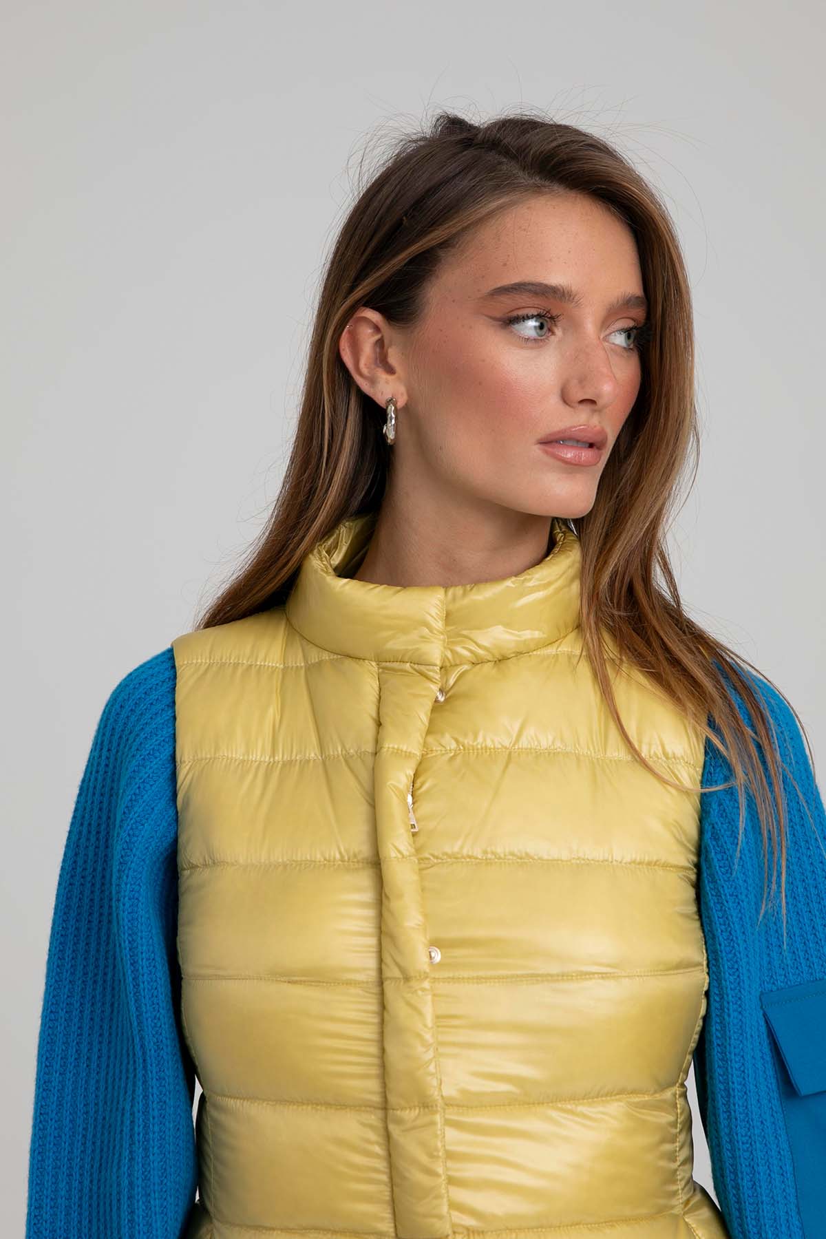 Herno Slim Fit Puffer Yelek-Libas Trendy Fashion Store