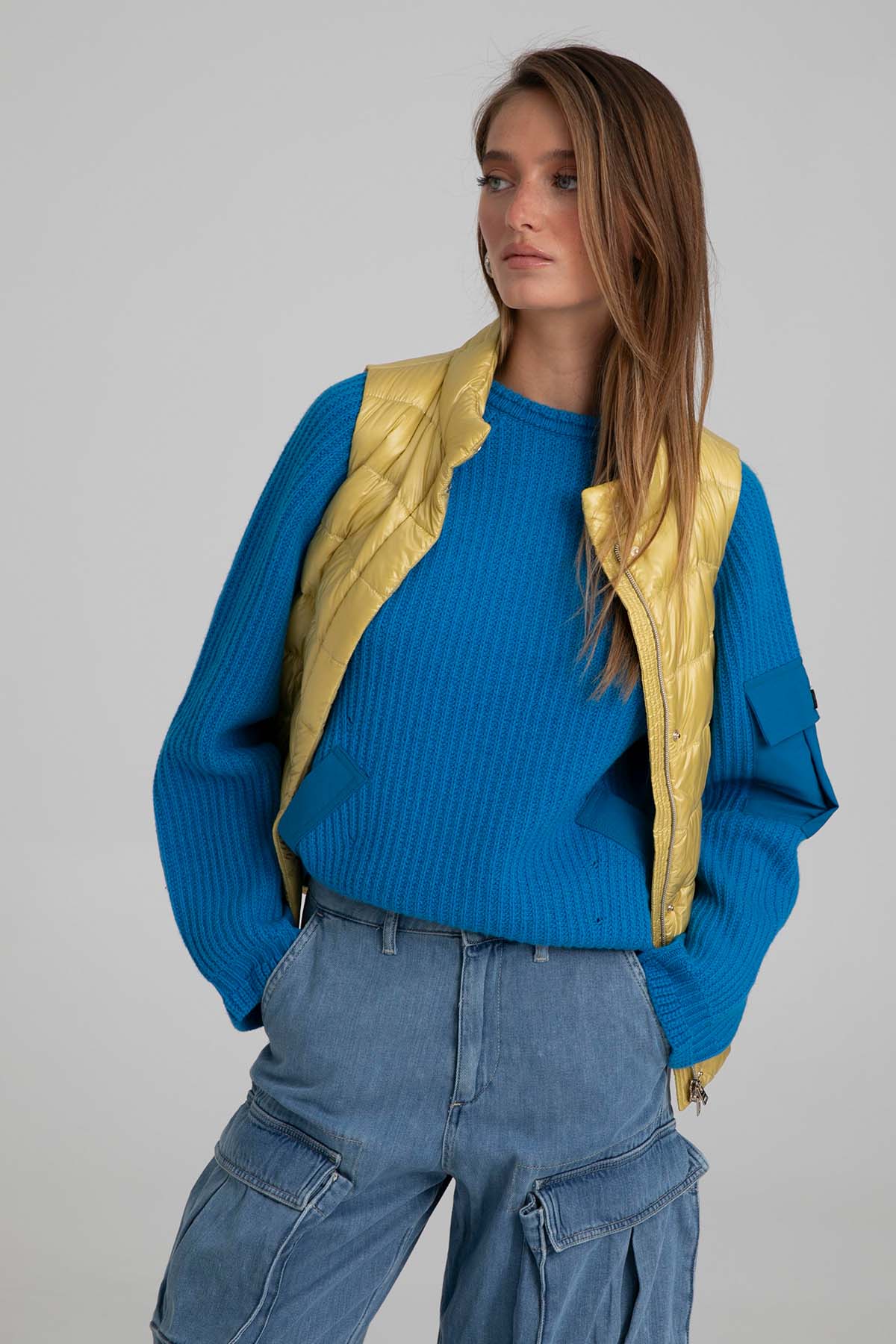 Herno Slim Fit Puffer Yelek-Libas Trendy Fashion Store