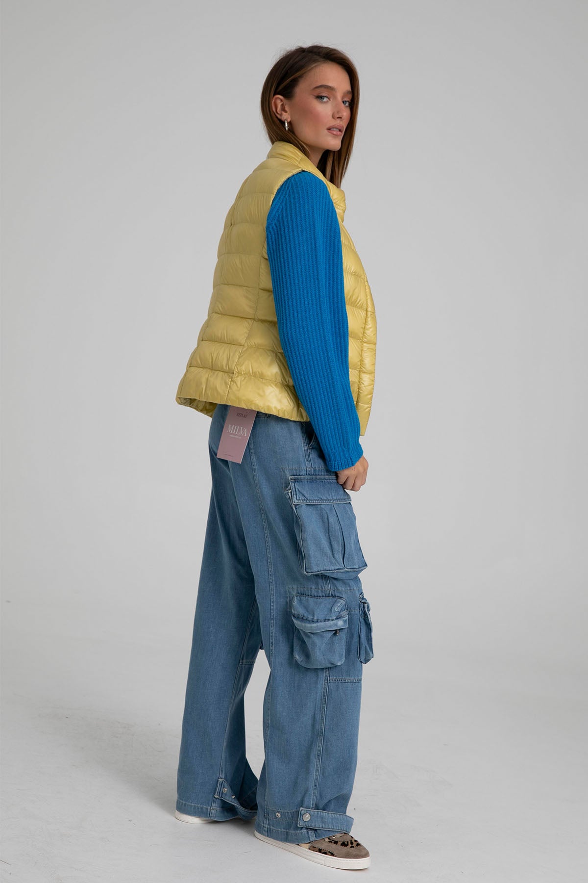 Herno Slim Fit Puffer Yelek-Libas Trendy Fashion Store