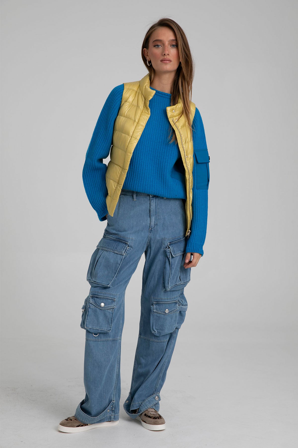 Herno Slim Fit Puffer Yelek-Libas Trendy Fashion Store