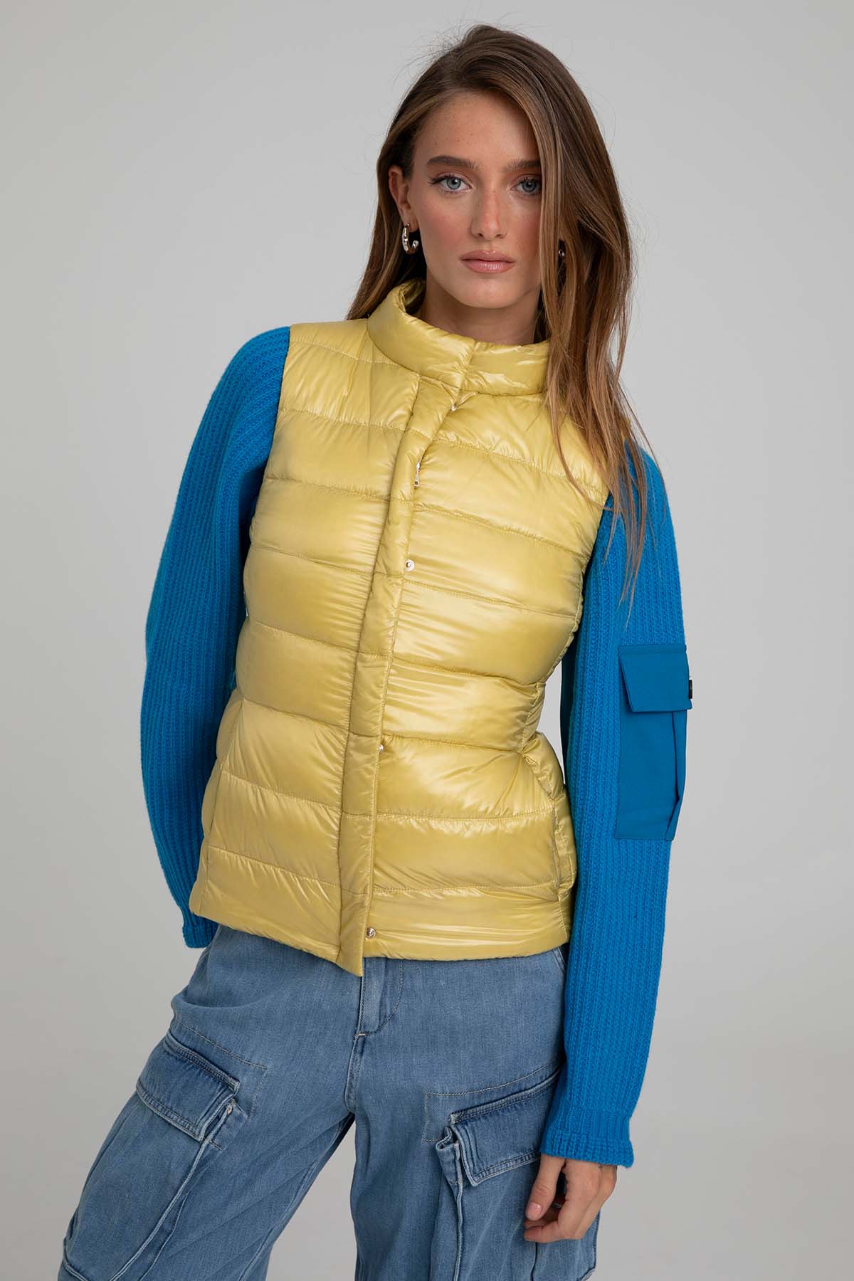 Herno Slim Fit Puffer Yelek-Libas Trendy Fashion Store