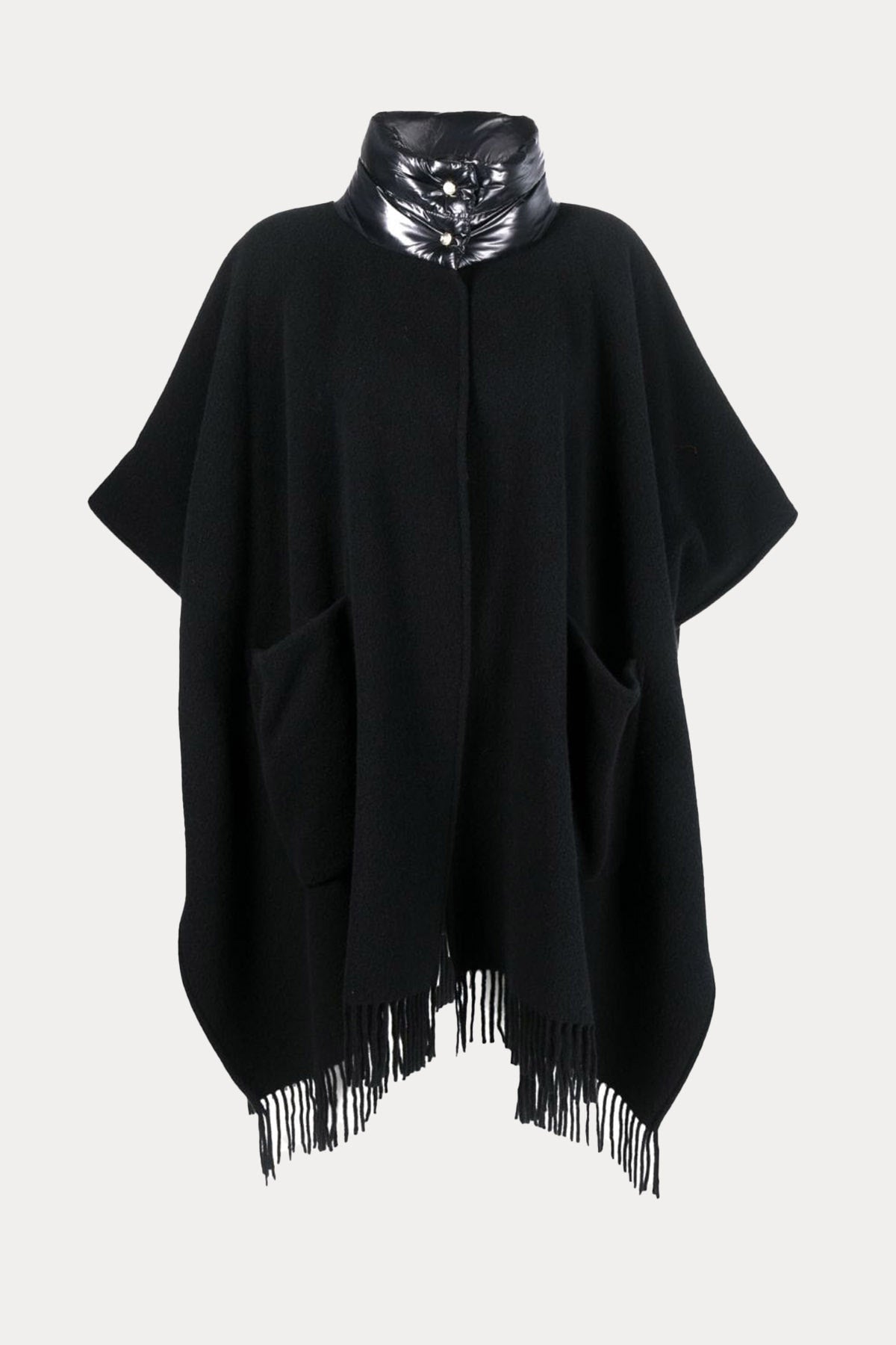 Herno Geniş Kesim Kaşmirli Yün Pelerin Ceket-Libas Trendy Fashion Store