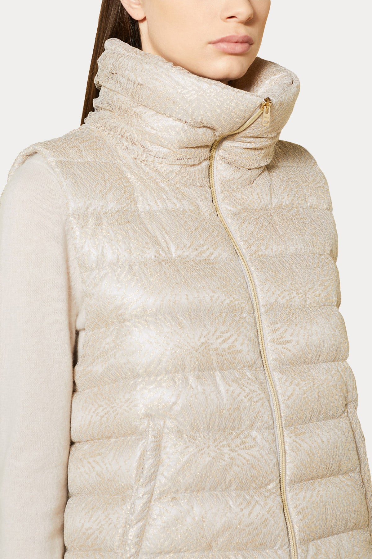 Herno Resort Dik Yaka Regular Fit Puffer Yelek-Libas Trendy Fashion Store