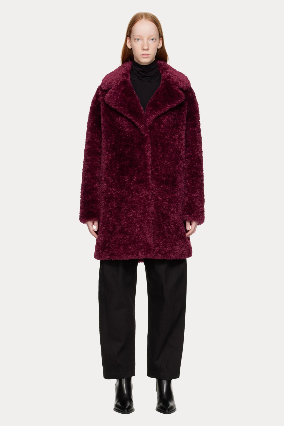 Herno Geniş Yakalı Manto-Libas Trendy Fashion Store