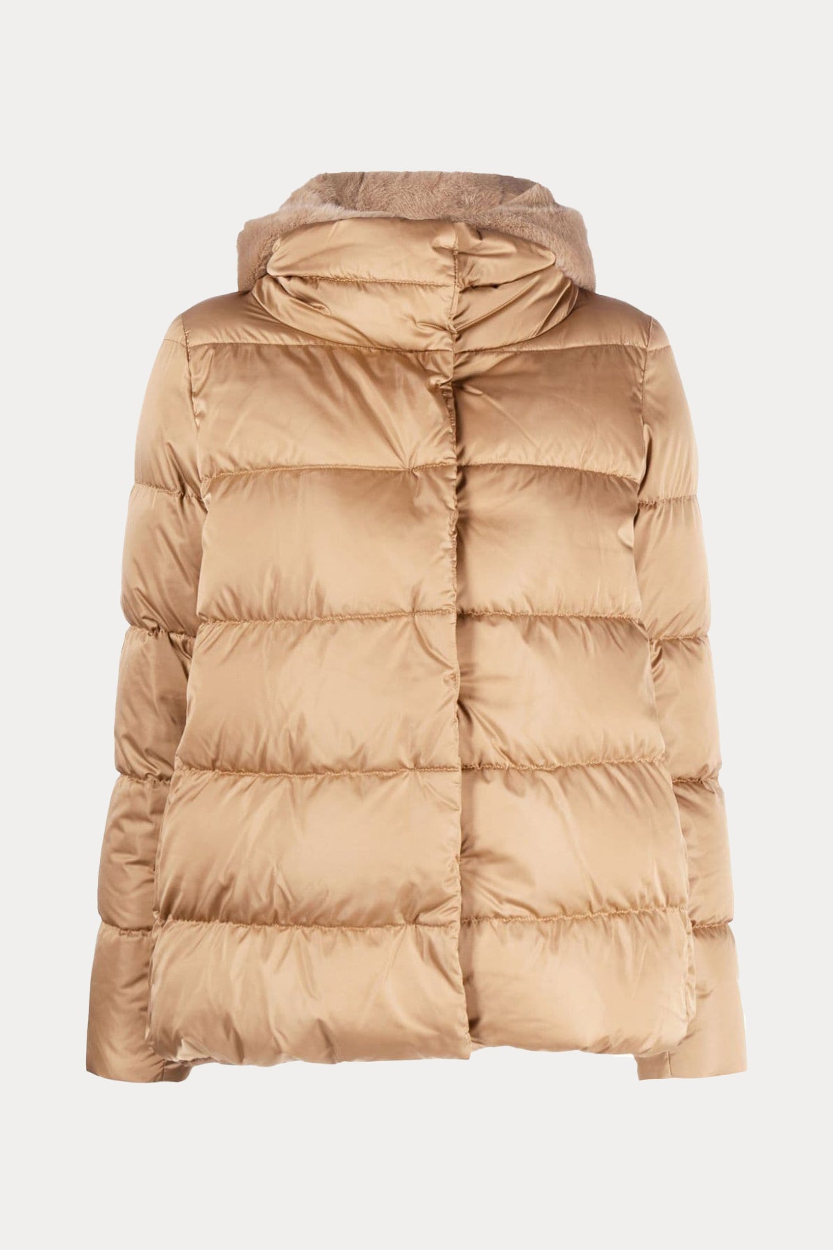 Herno Kürk Kapüşonlu Puffer Mont-Libas Trendy Fashion Store