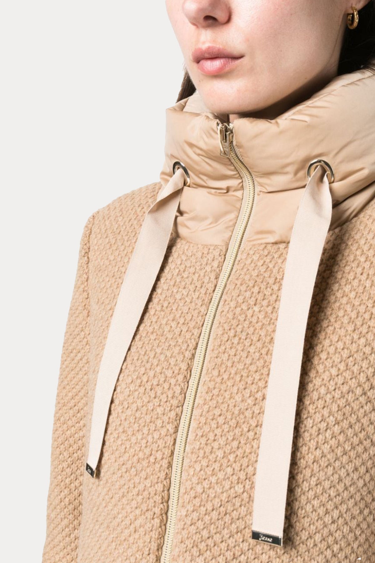 Herno Yün Kombinasyonlu Puffer Mont-Libas Trendy Fashion Store