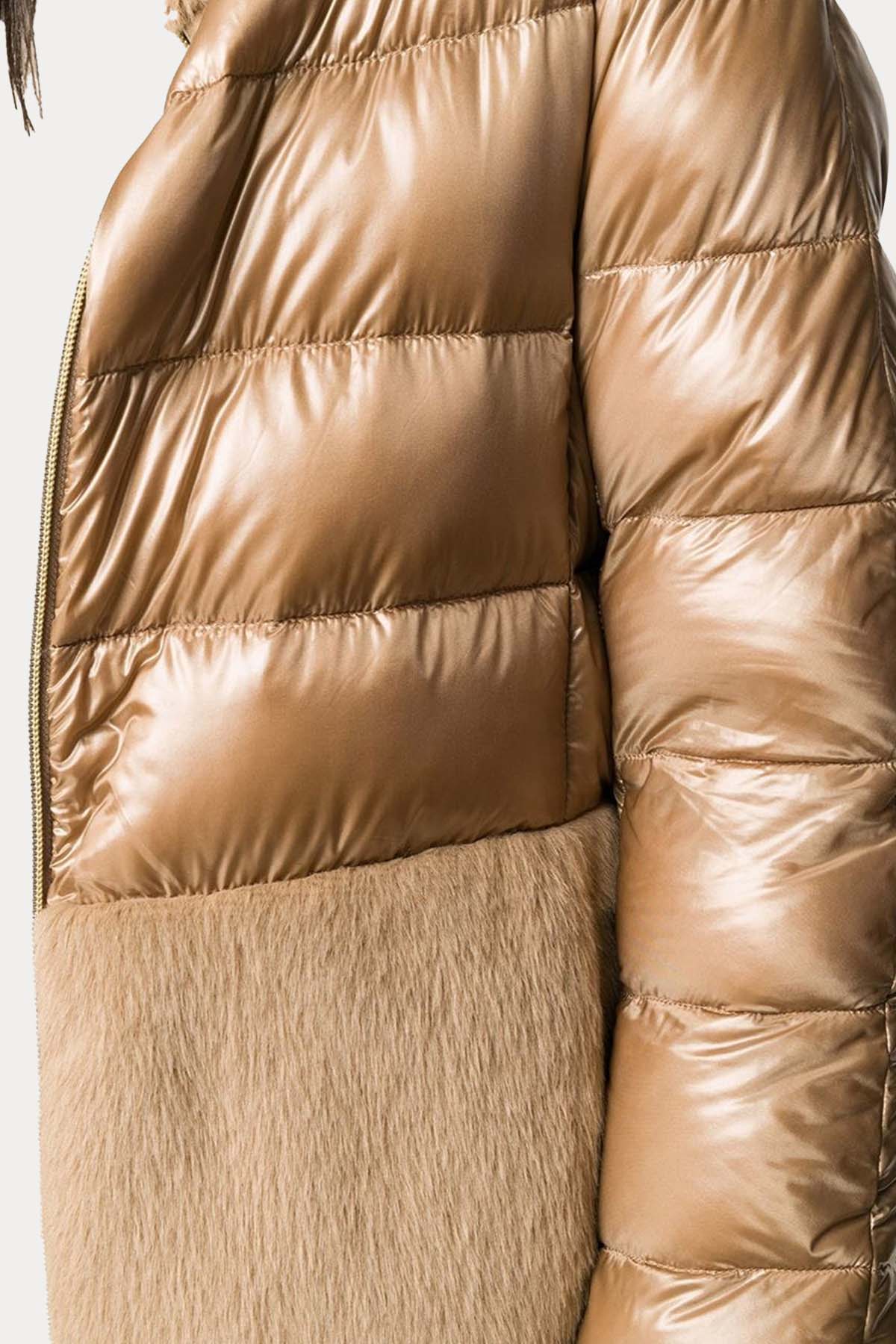 Herno Kürk Detaylı Puffer Mont-Libas Trendy Fashion Store