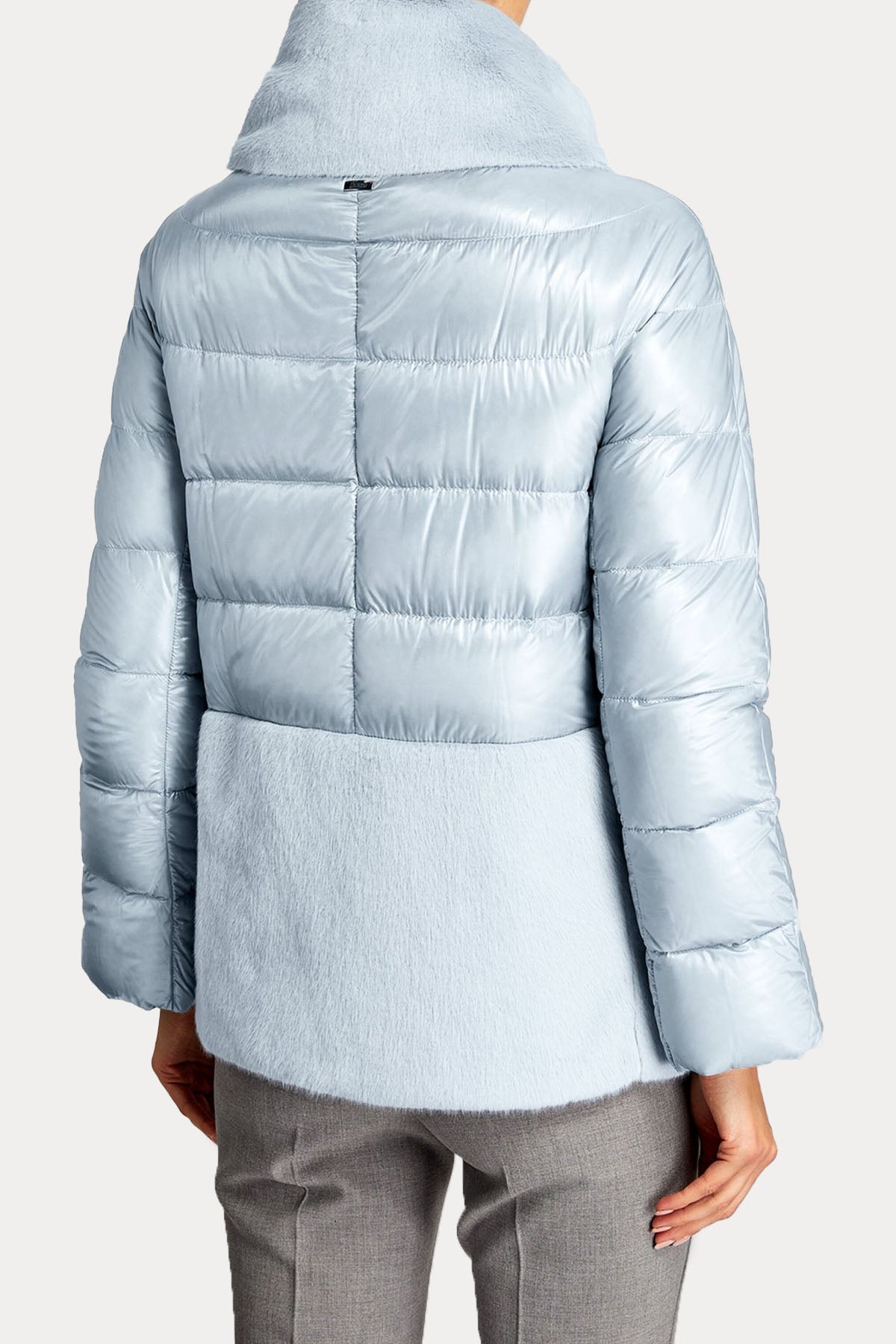 Herno Kürk Detaylı Puffer Mont-Libas Trendy Fashion Store