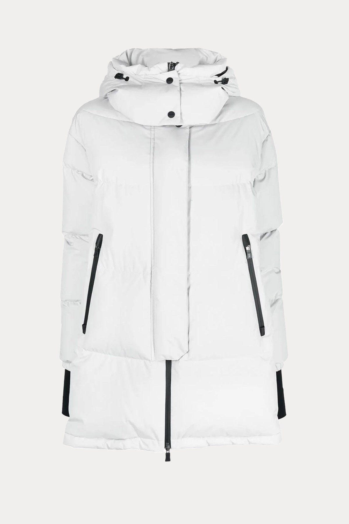 Herno Laminar Kapüşonlu Dik Yaka Puffer Mont-Libas Trendy Fashion Store