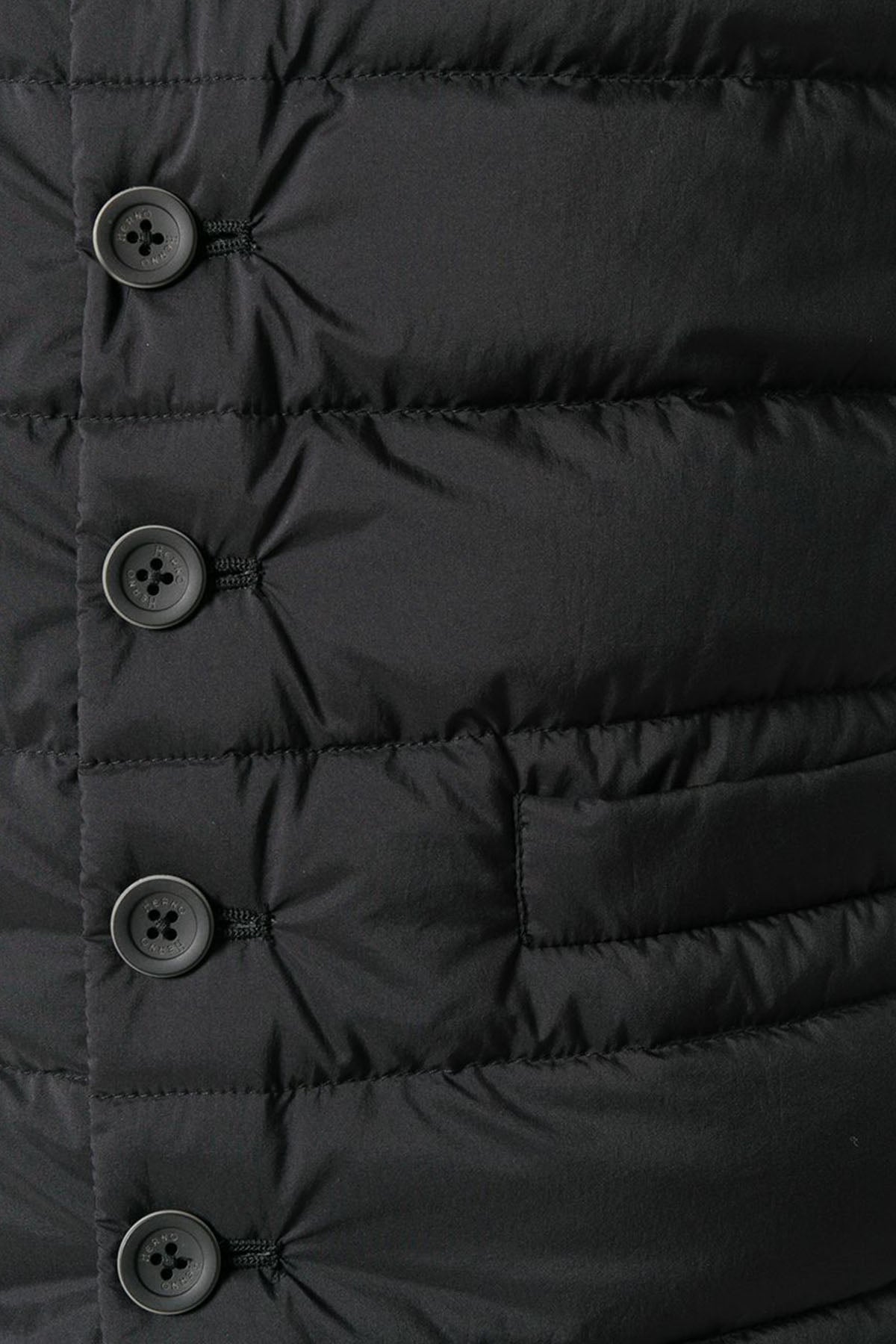 Herno Legend V Yaka Puffer Yelek-Libas Trendy Fashion Store