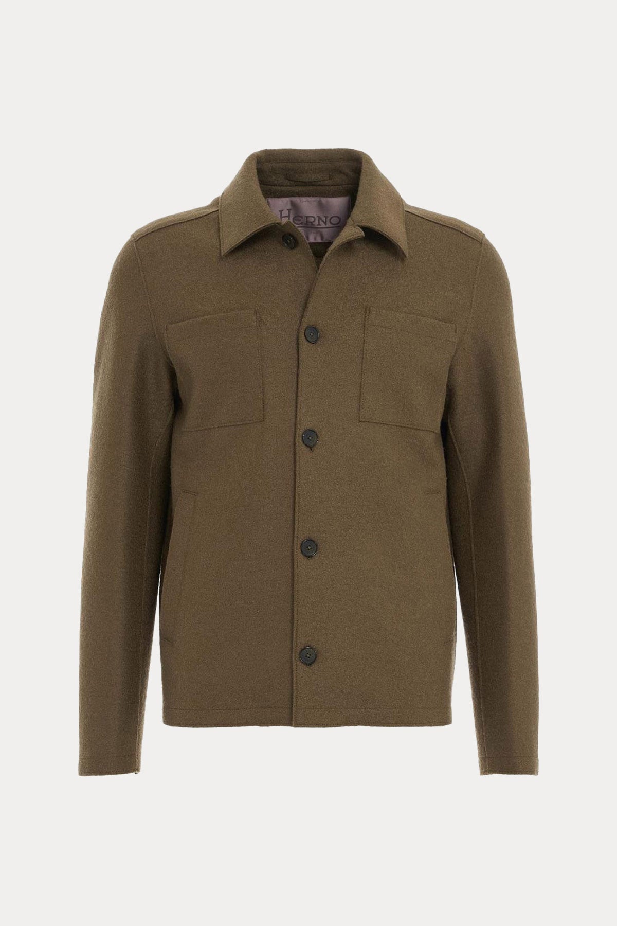 Herno Resort Regular Fit Cep Detaylı Yün Ceket-Libas Trendy Fashion Store