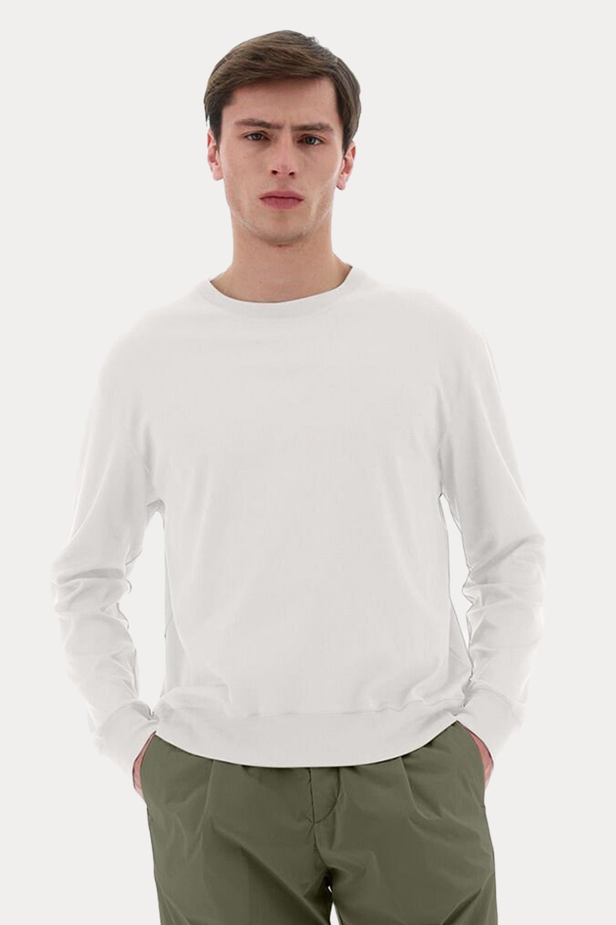 Herno Resort Regular Fit Yuvarlak Yaka Logolu Triko-Libas Trendy Fashion Store