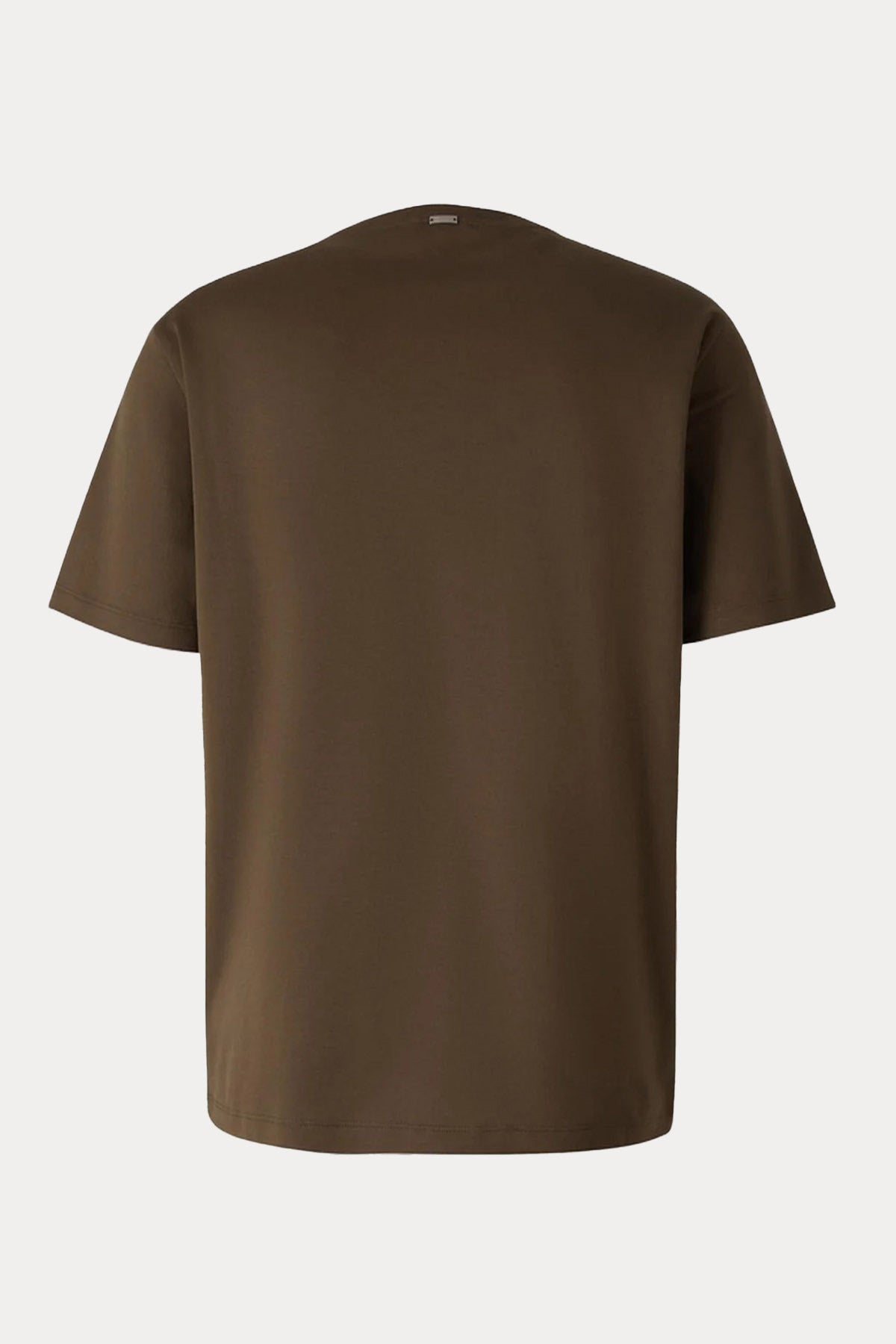 Herno Resort Yuvarlak Yaka Cep Detaylı Logolu T-shirt-Libas Trendy Fashion Store