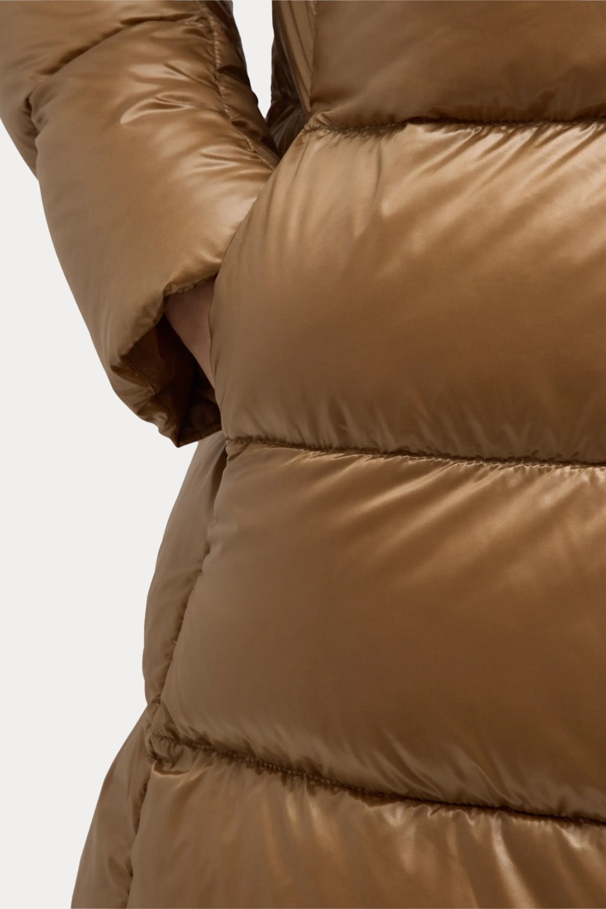 Herno Yakası Kürklü Puffer Mont-Libas Trendy Fashion Store