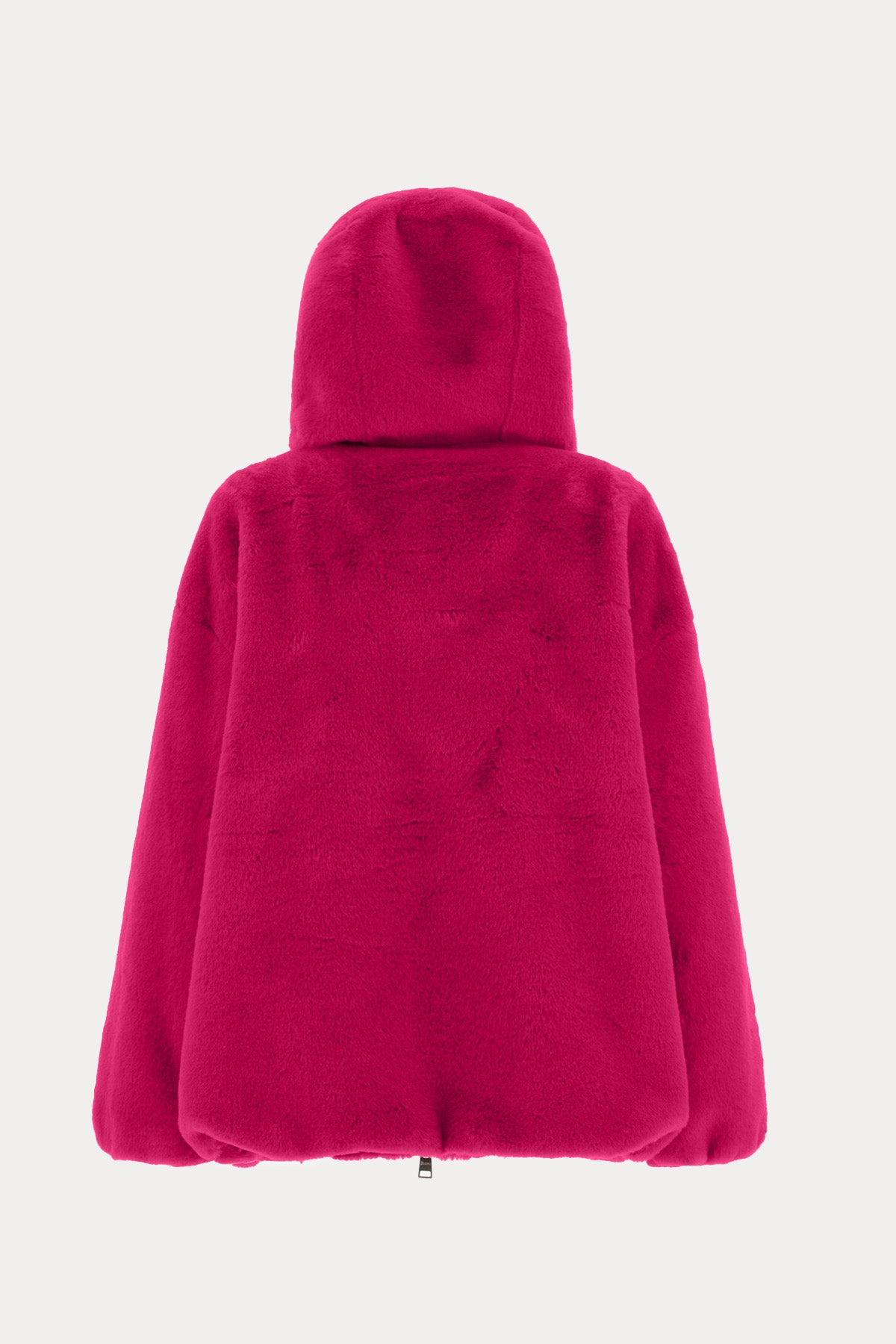 Herno Monogram Astarlı Kapüşonlu Peluş Mont-Libas Trendy Fashion Store