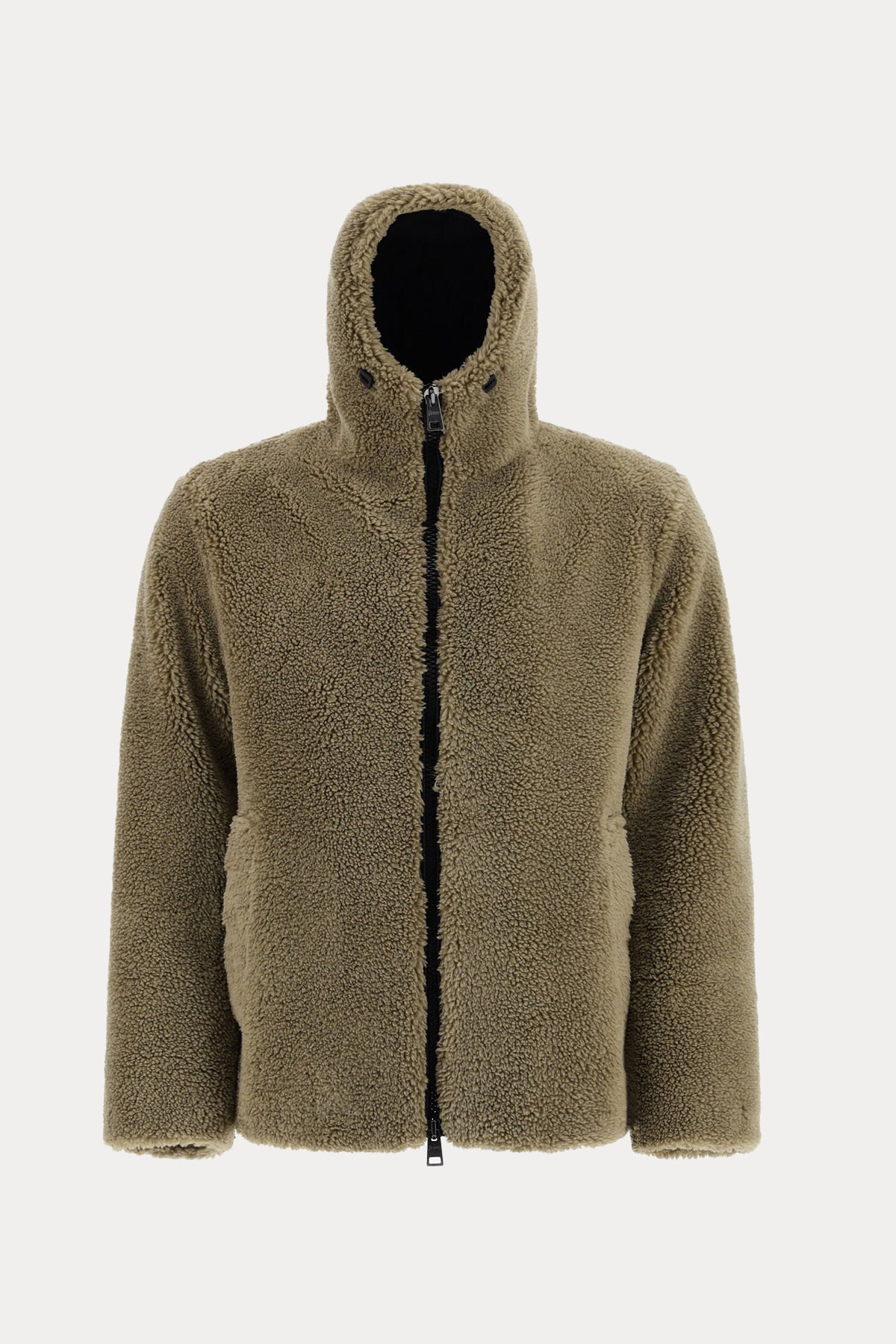 Herno Kapüşonlu Peluş Mont-Libas Trendy Fashion Store