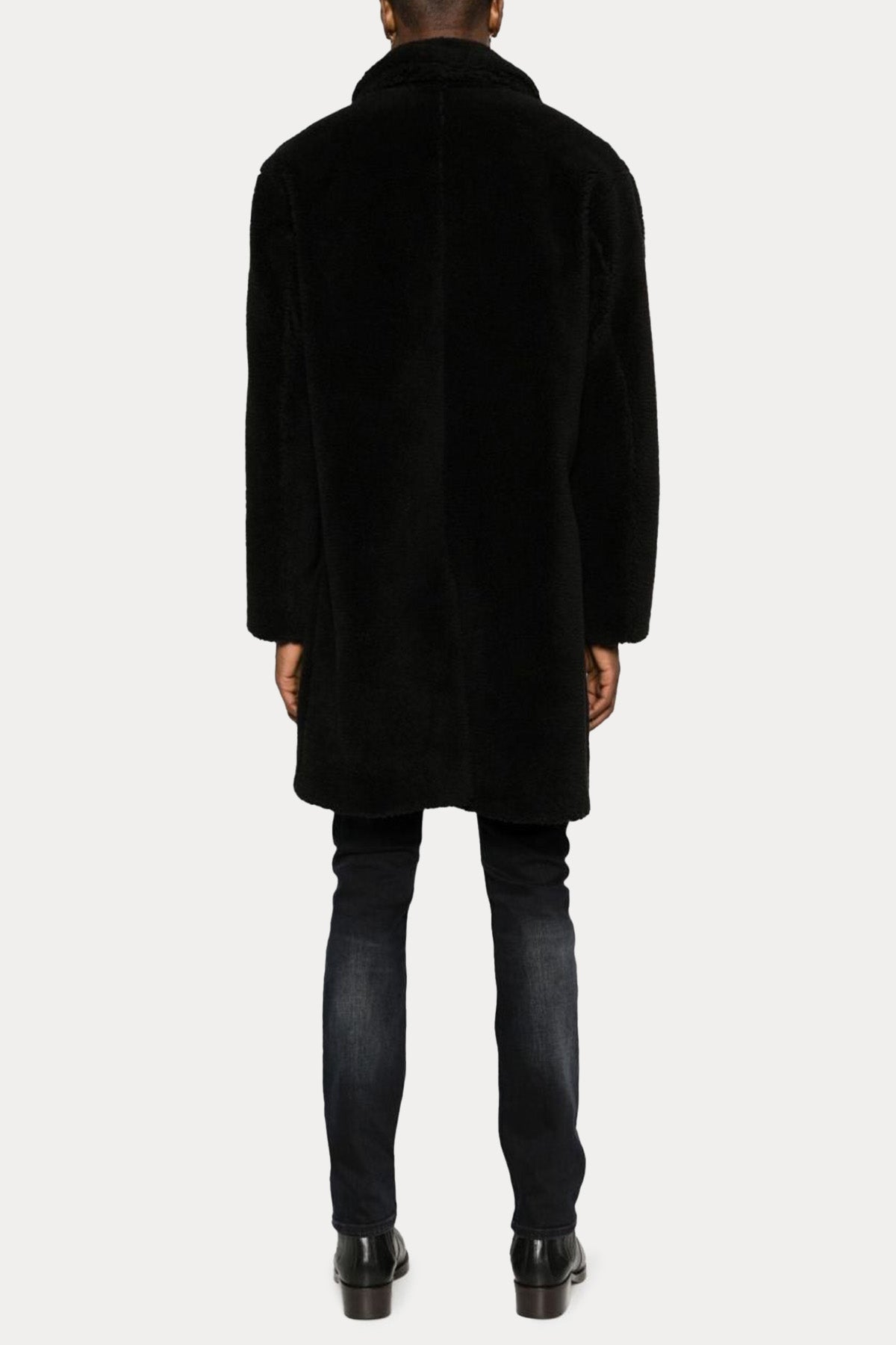 Herno Geniş Kesim Şal Yaka Peluş Kaban-Libas Trendy Fashion Store