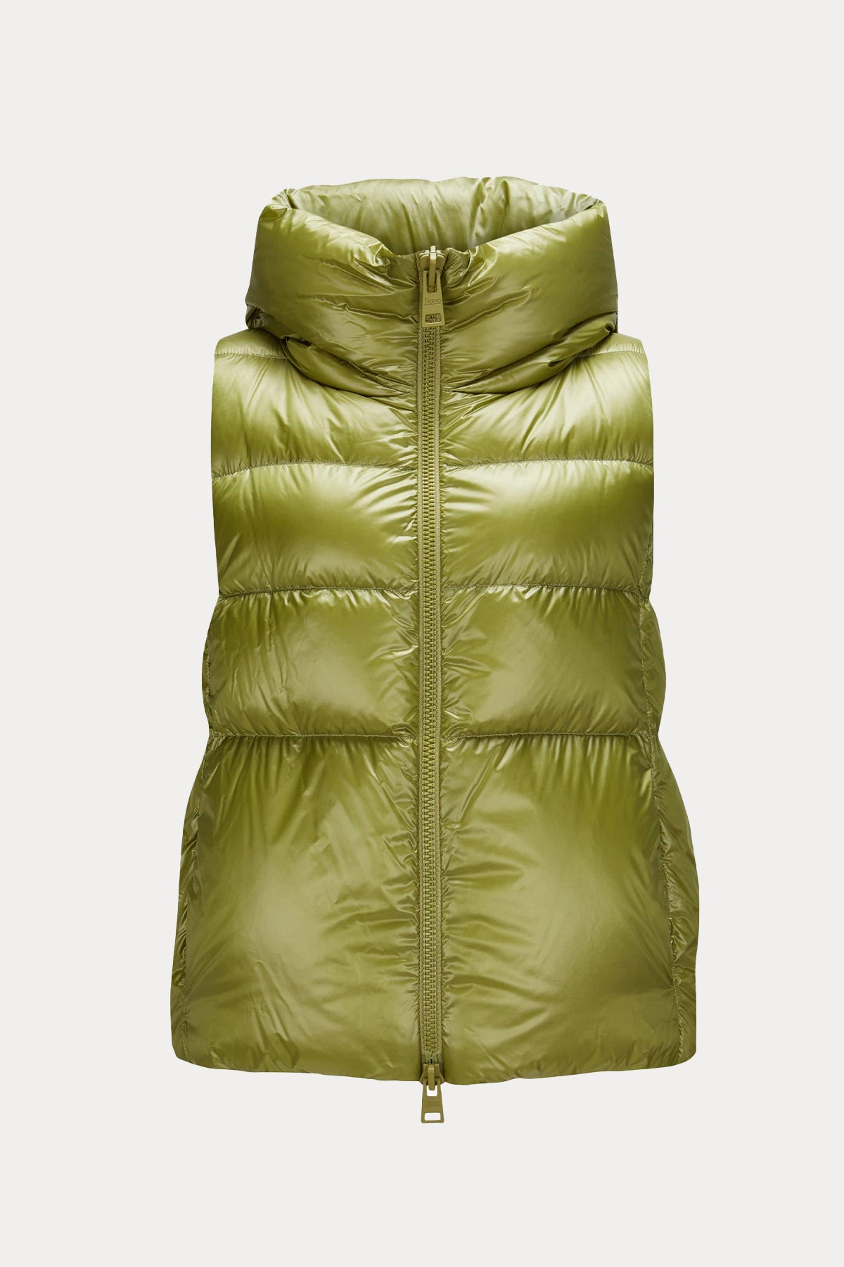 Herno Dik Yaka A Kesim Kapüşonlu Puffer Yelek-Libas Trendy Fashion Store