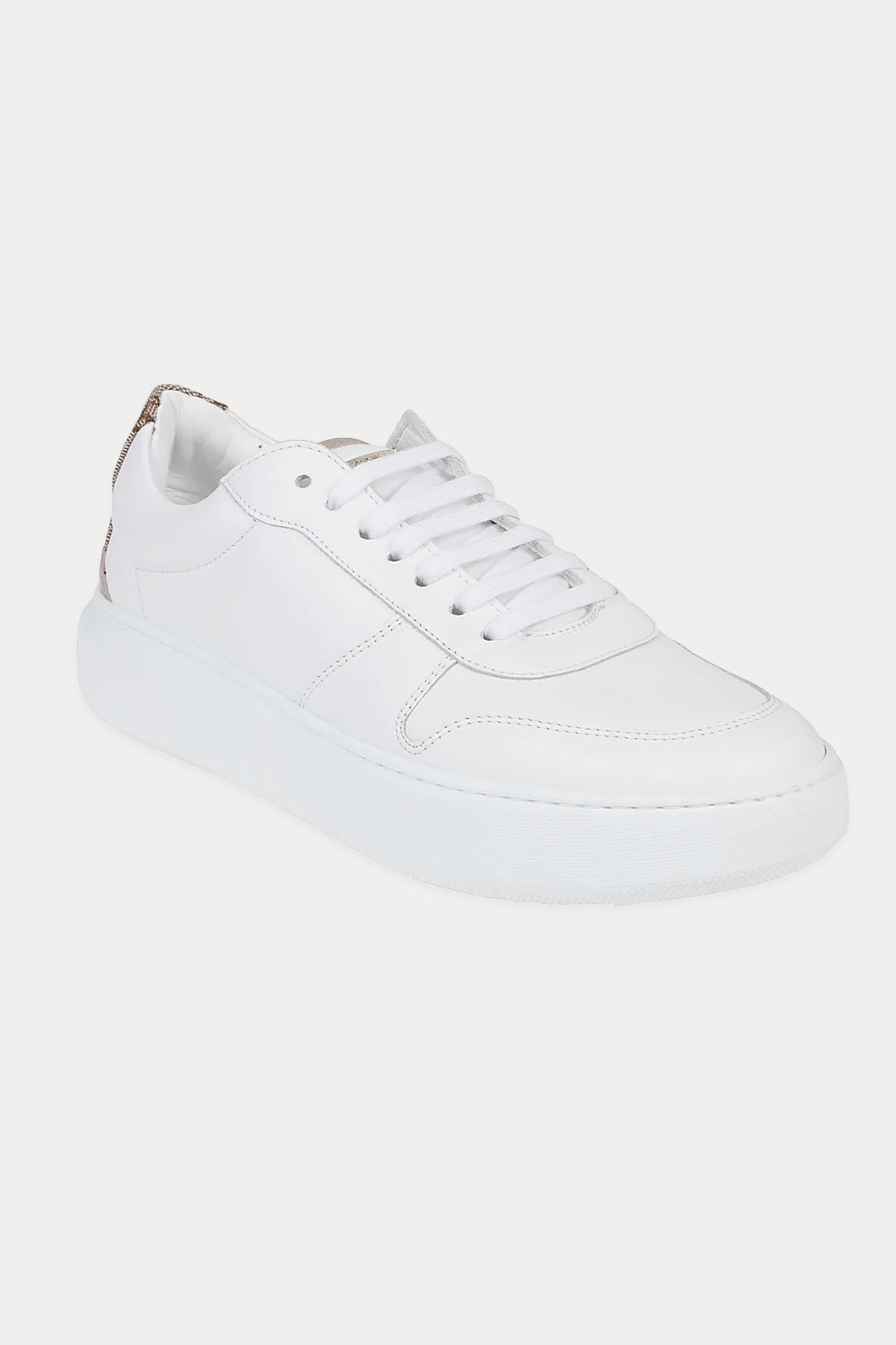 Herno Monogram Logolu Deri Sneaker Ayakkabı-Libas Trendy Fashion Store