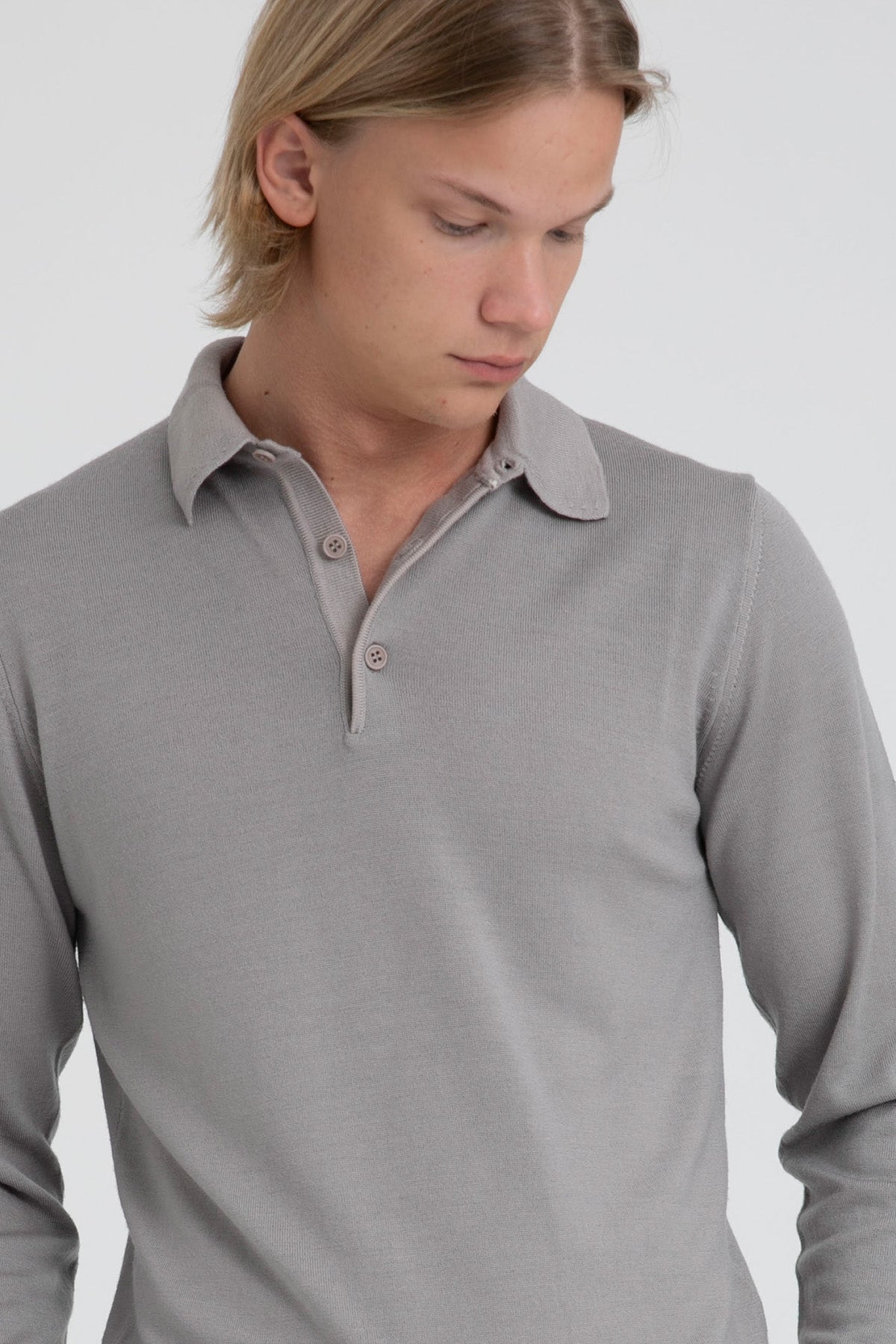 Fradi Polo Yaka Yün Triko-Libas Trendy Fashion Store