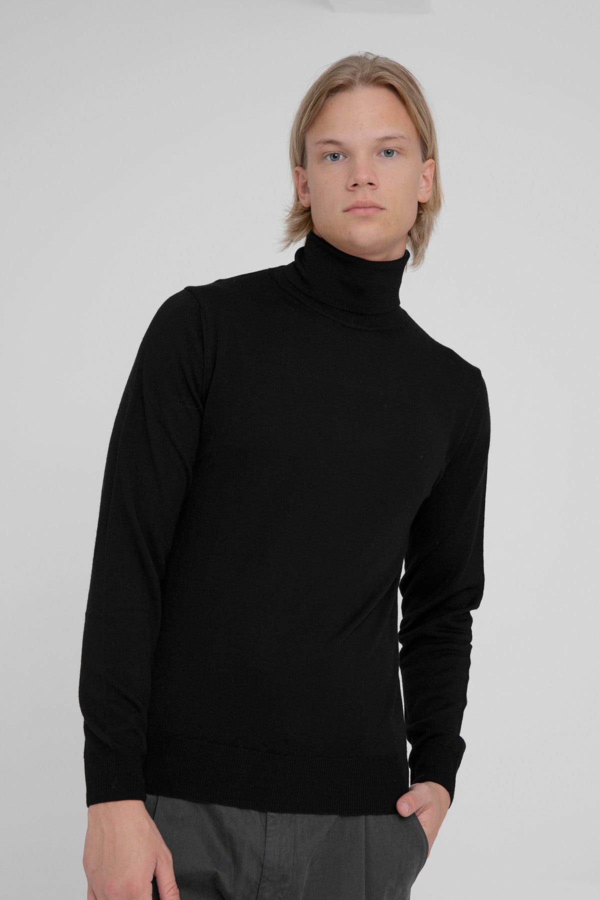 Fradi Balıkçı Yaka Yün Triko-Libas Trendy Fashion Store